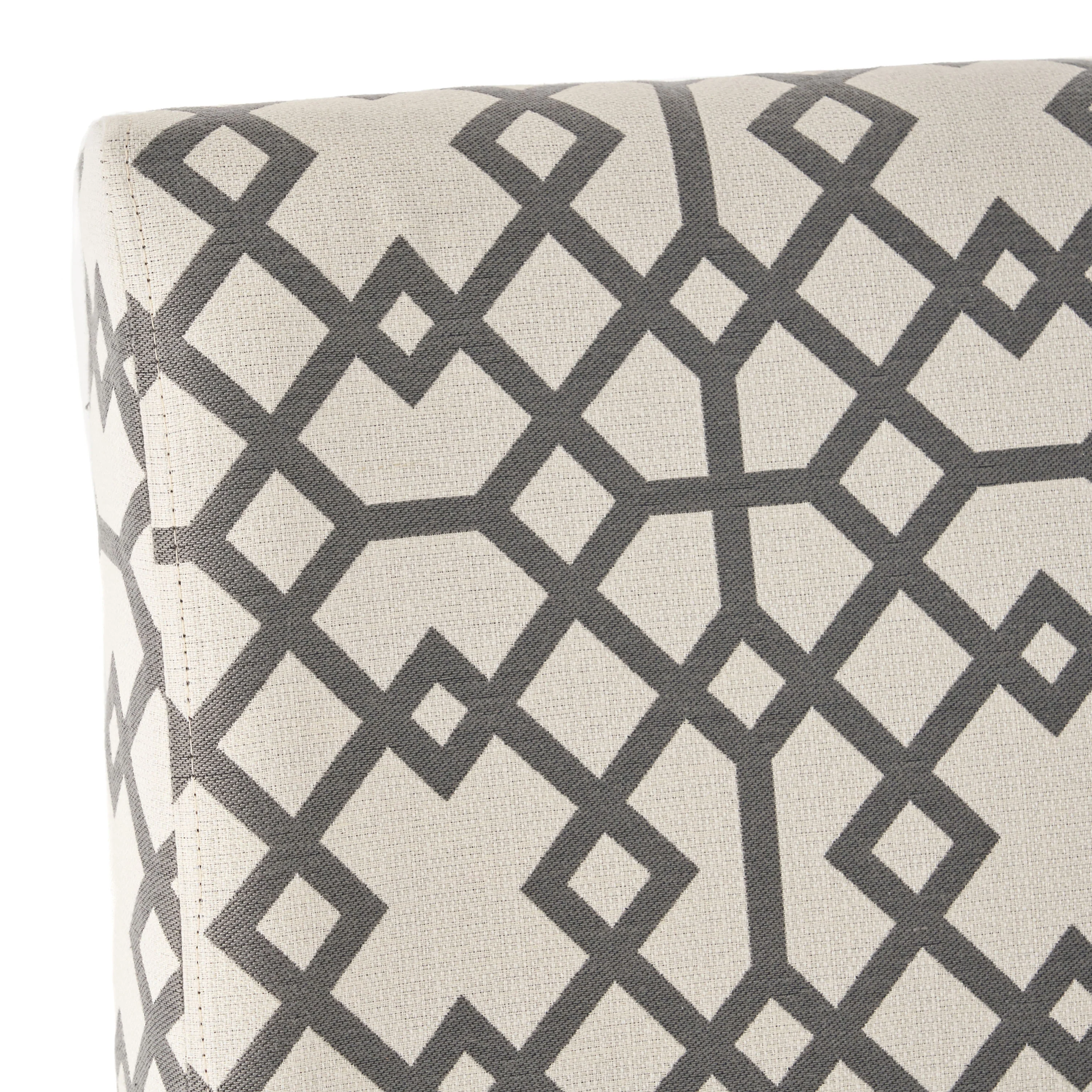 Kendal Contemporary Fabric Slipper Accent Chair - furnishings