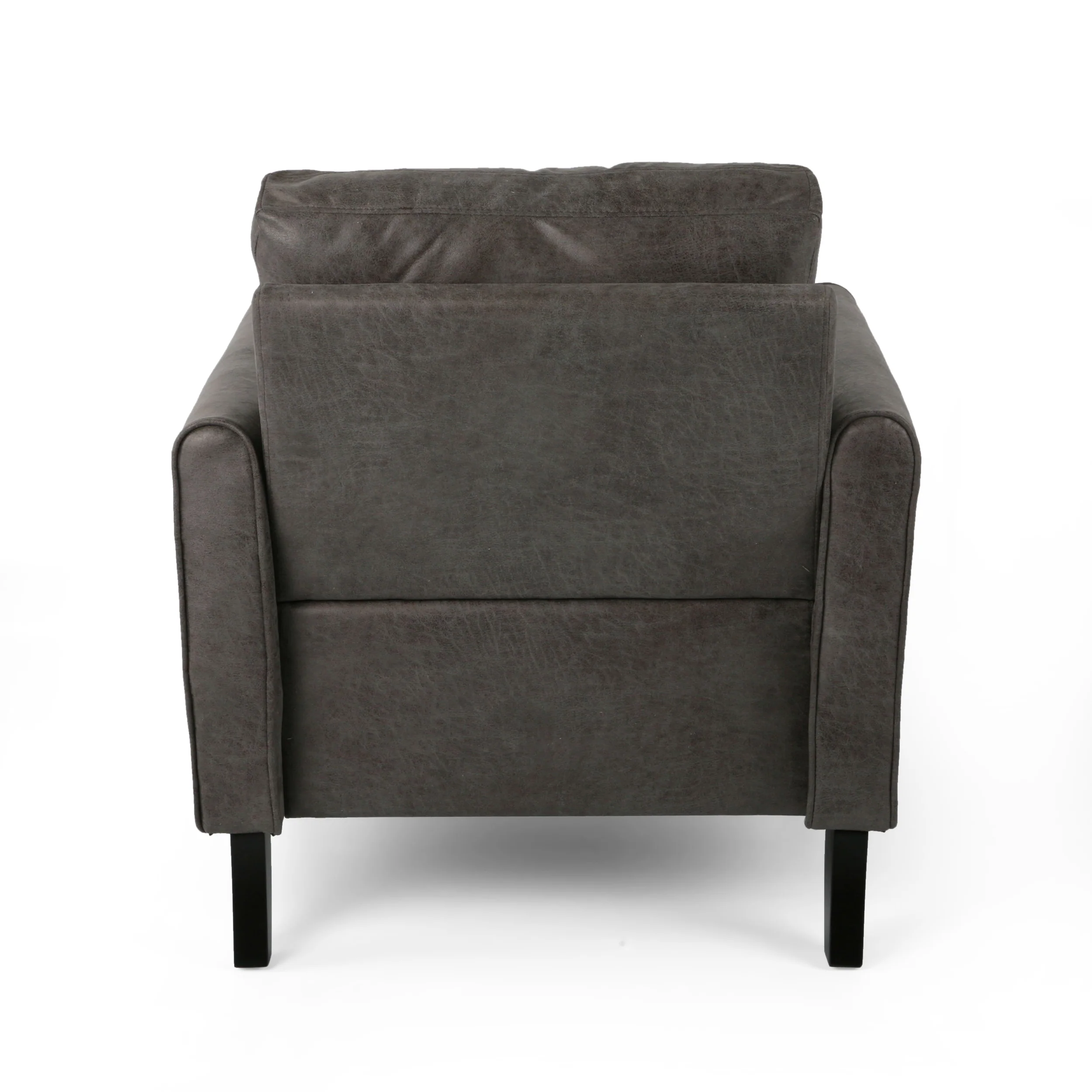 Xyan Contemporary Club Chair with Plush Microfiber Cushions - furnishings