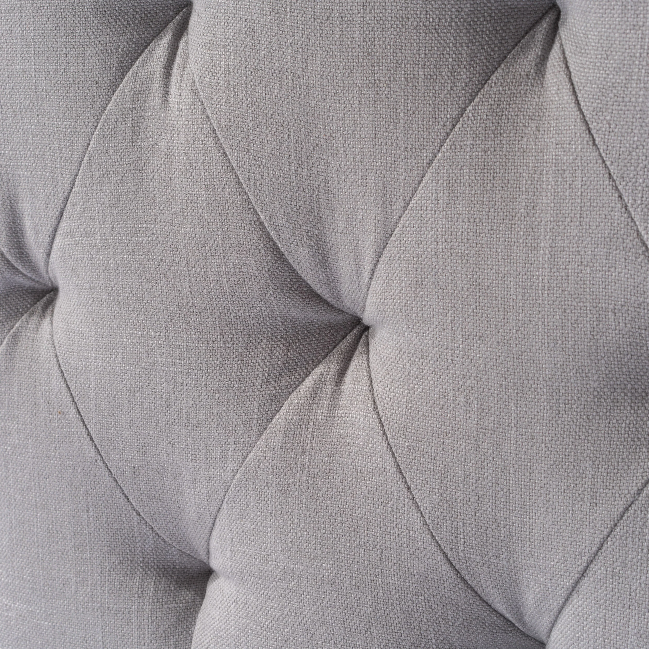 Celina Queen Tufted Adjustable Fabric Headboard - furnishings