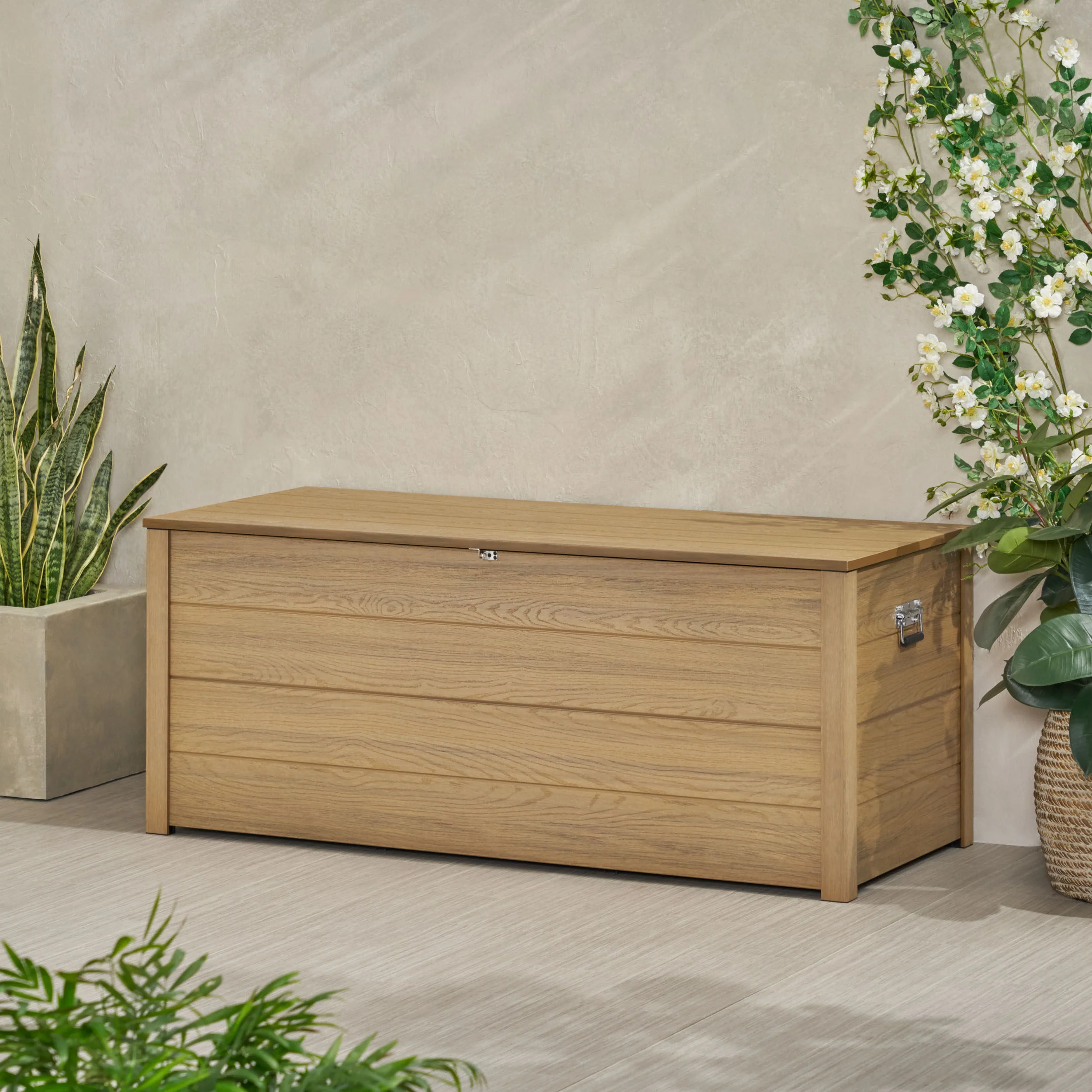 Purtell Outdoor 150 Gallon Storage Deck Box - furnishings