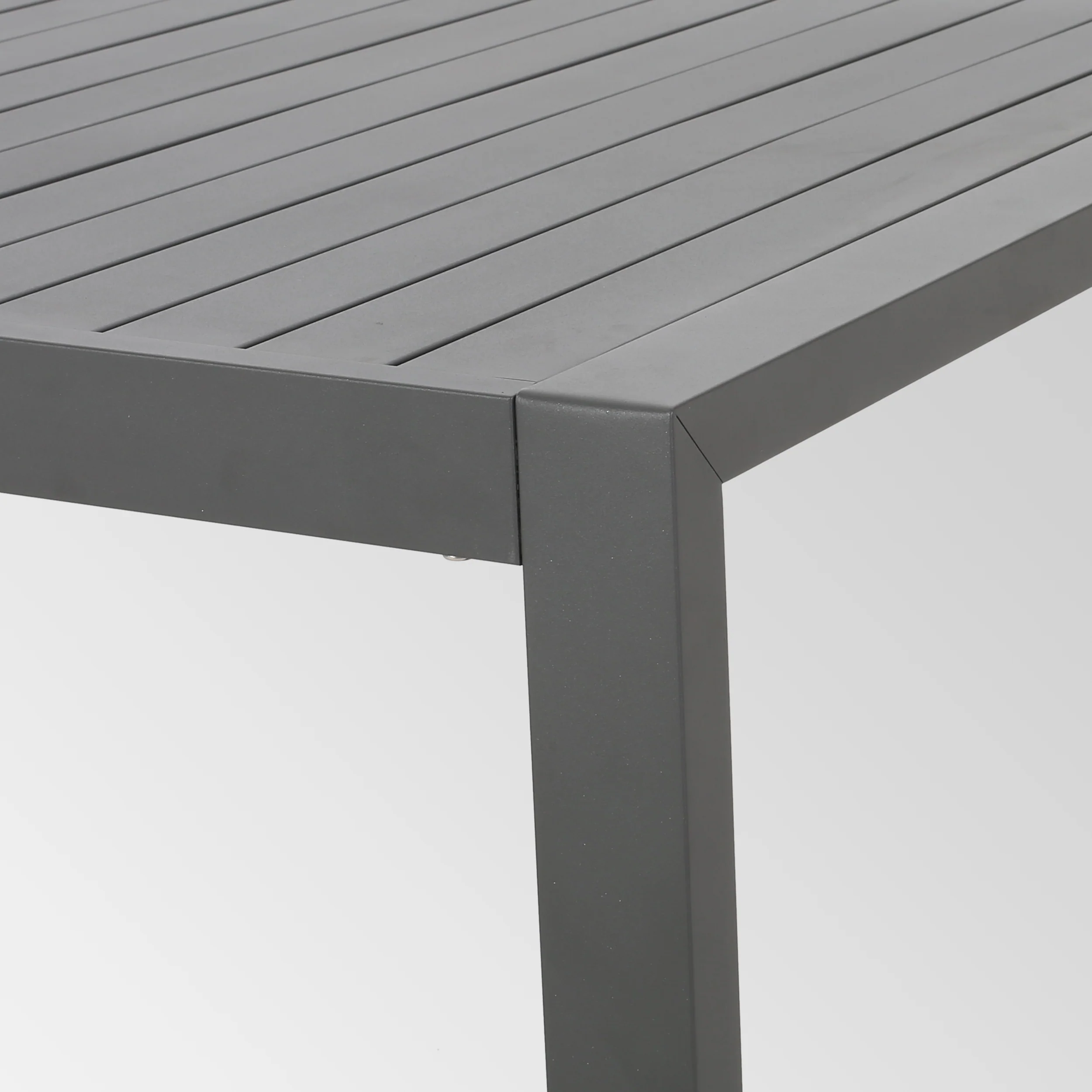 Maddi Outdoor 6 Seater Aluminum Dining Set - furnishings