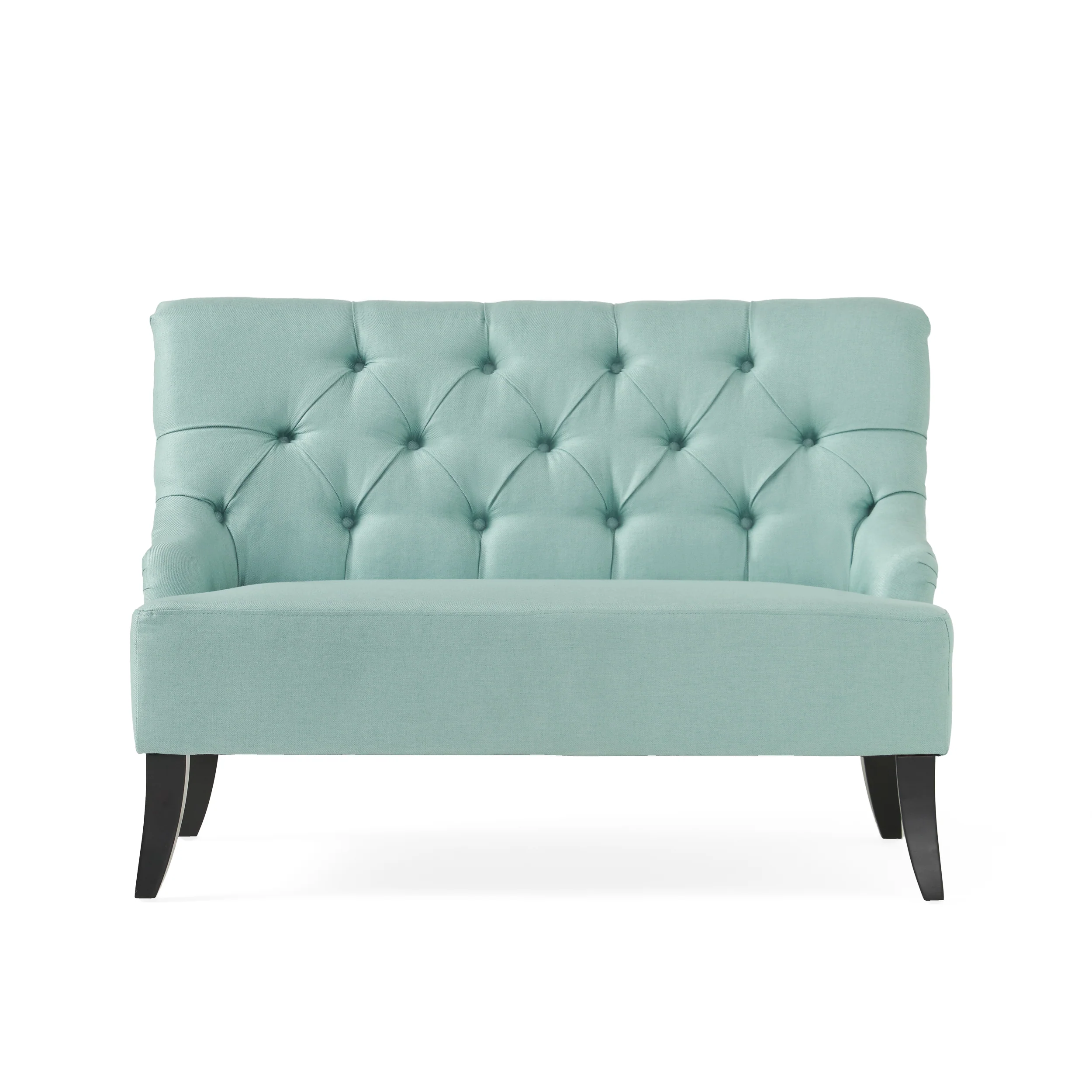 Nicoletta Fabric Settee Loveseat - furnishings