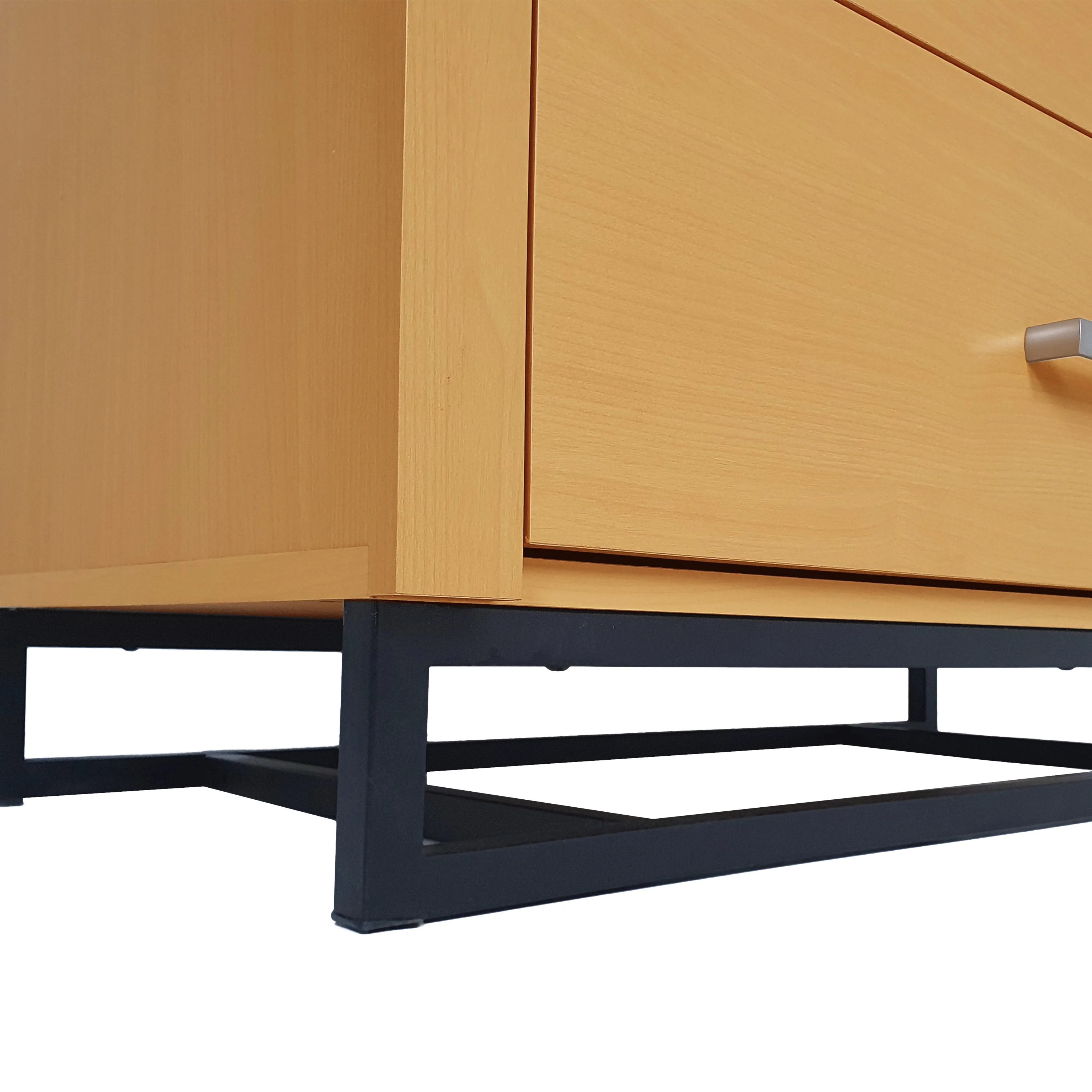 Borah Contemporary Faux Wood 5 Drawer Dresser - furnishings