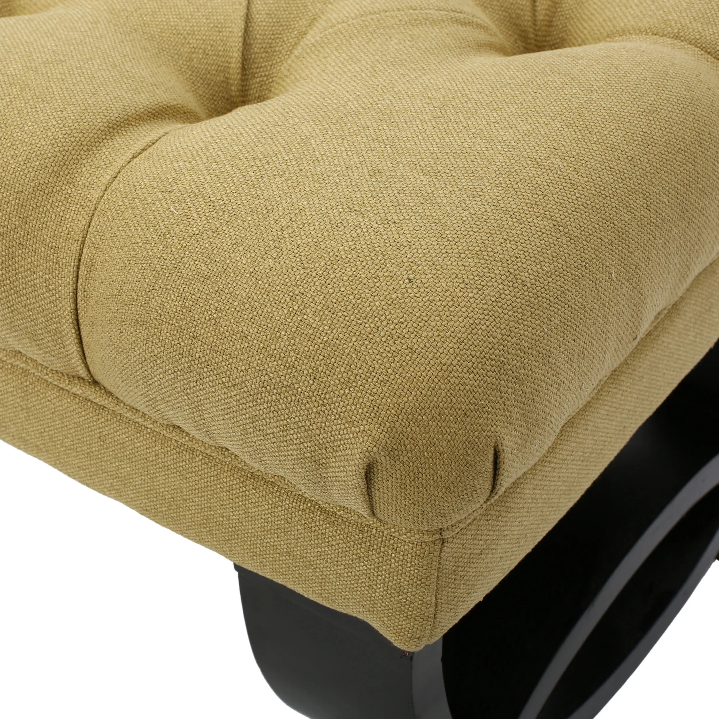 Reddington Tufted Fabric Ottoman Bench - furnishings