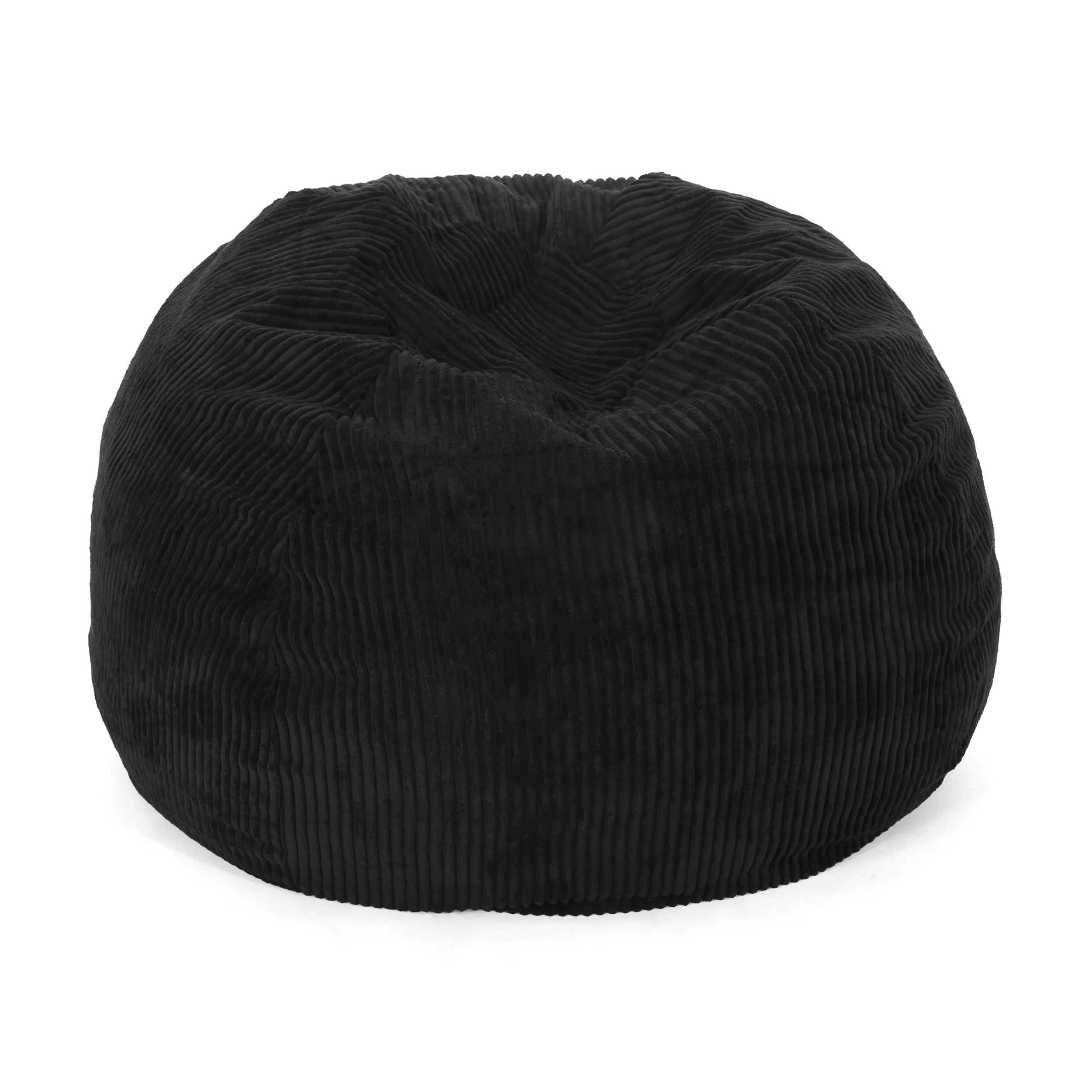Germaine 3 Foot Modern Corduroy Beanbag - furnishings