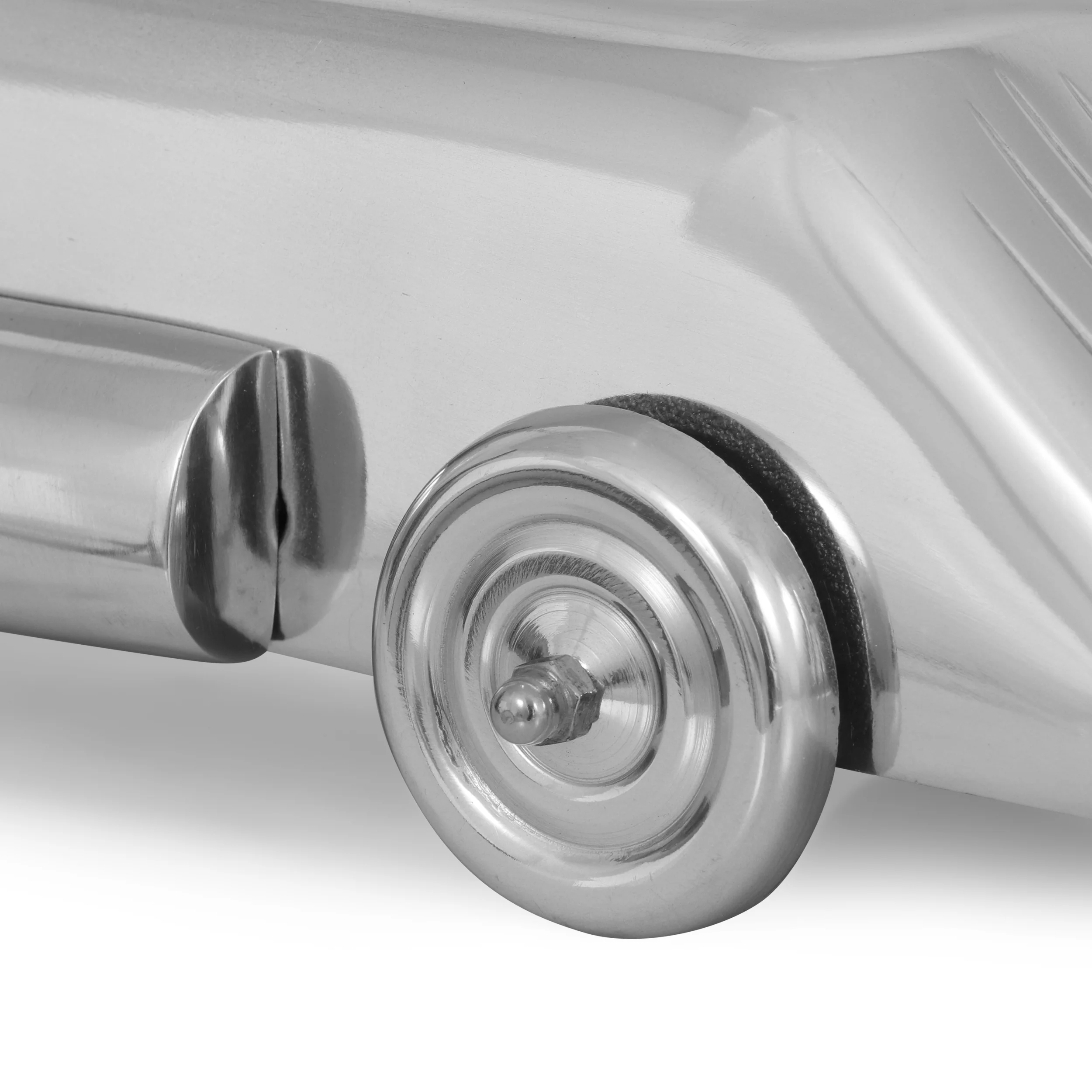 Postema Handcrafted Aluminum Car Sculpture, Silver - furnishings