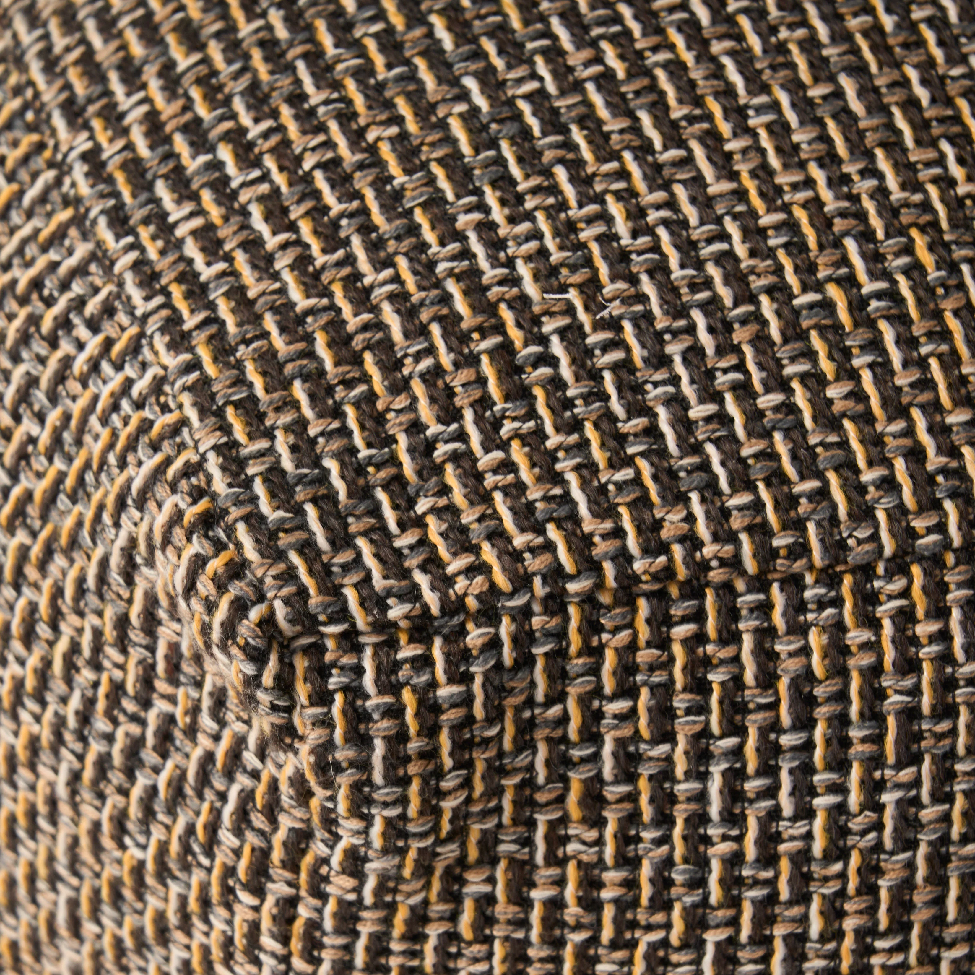 Larrick Contemporary Fabric Pouf - furnishings