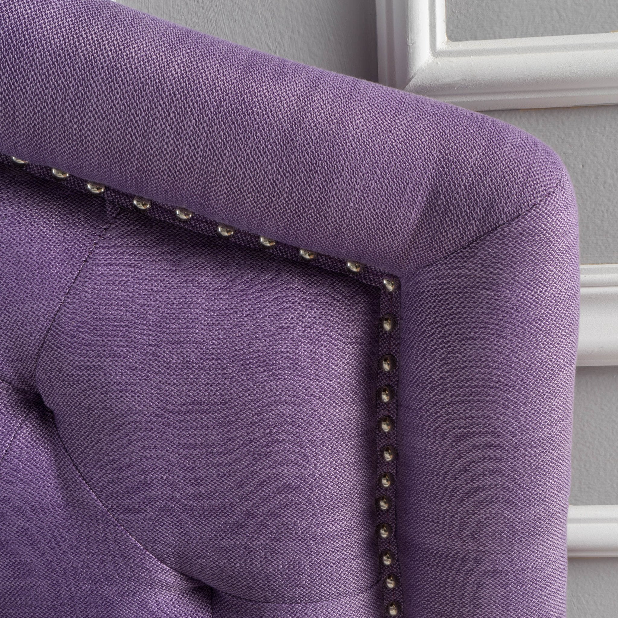 Kaarina Elegant Fabric Queen/Full Headboard - furnishings