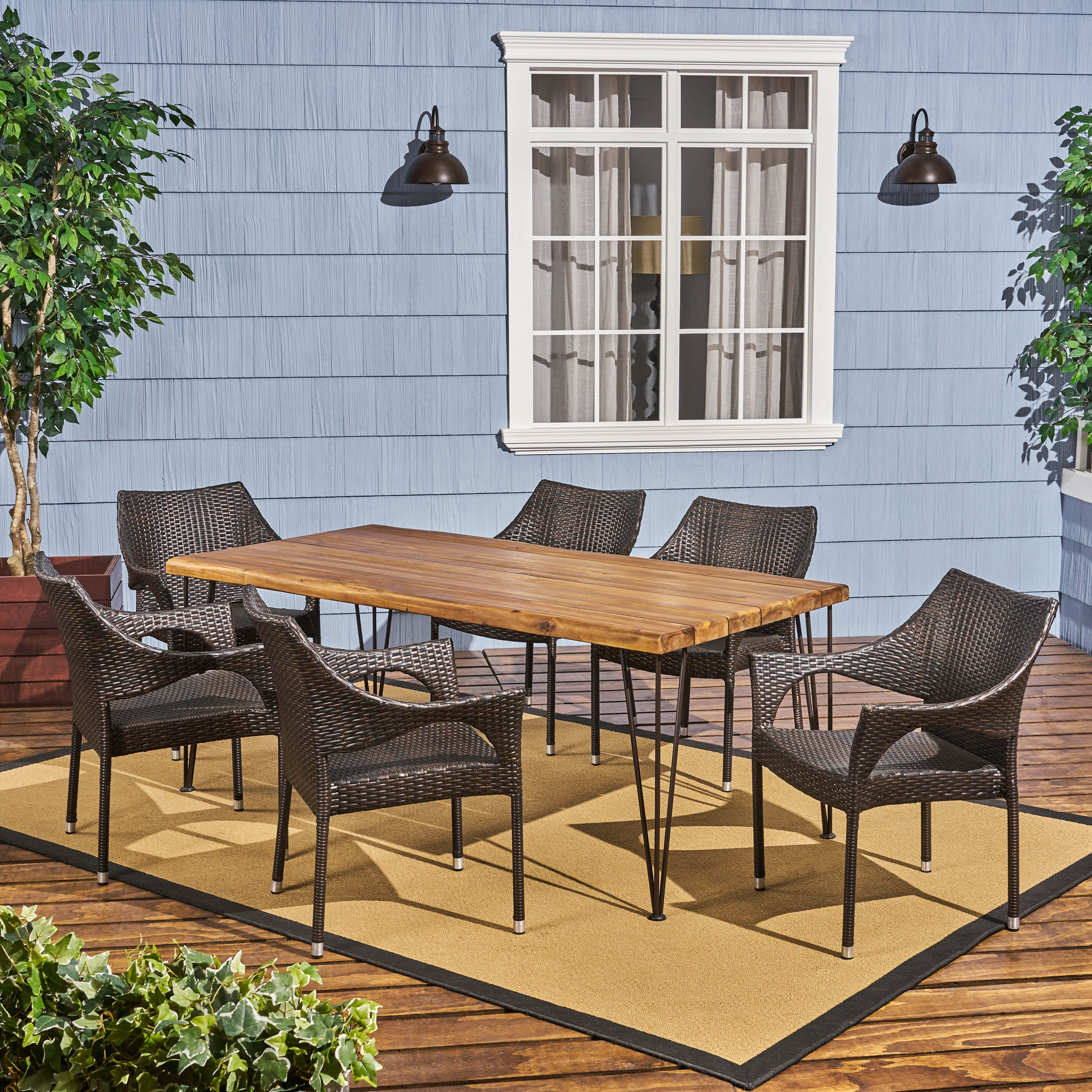 Northside Patio Dining Set - furnishings