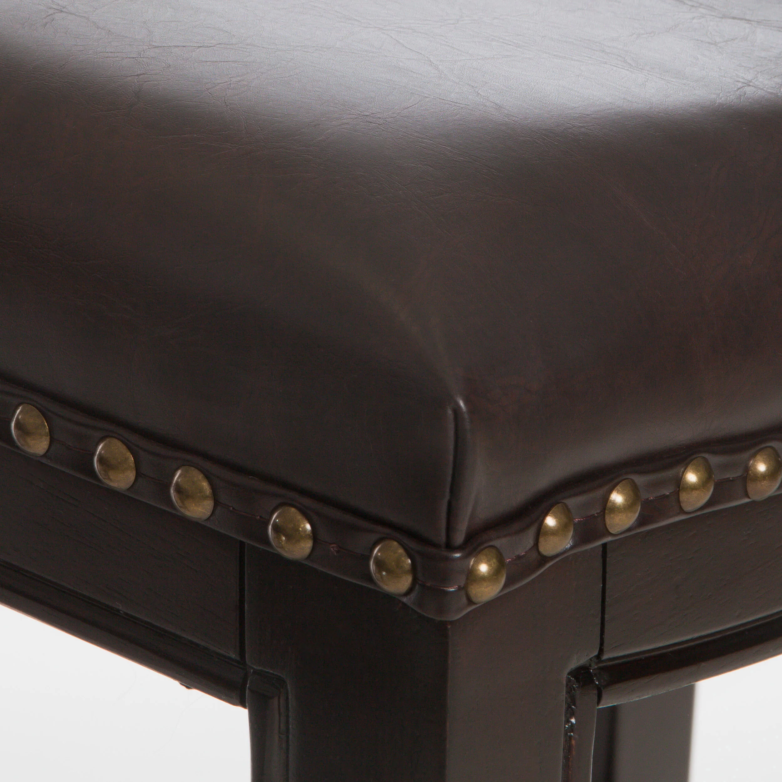 Contemporary Studded Counter Stool (Set of 2) - furnishings