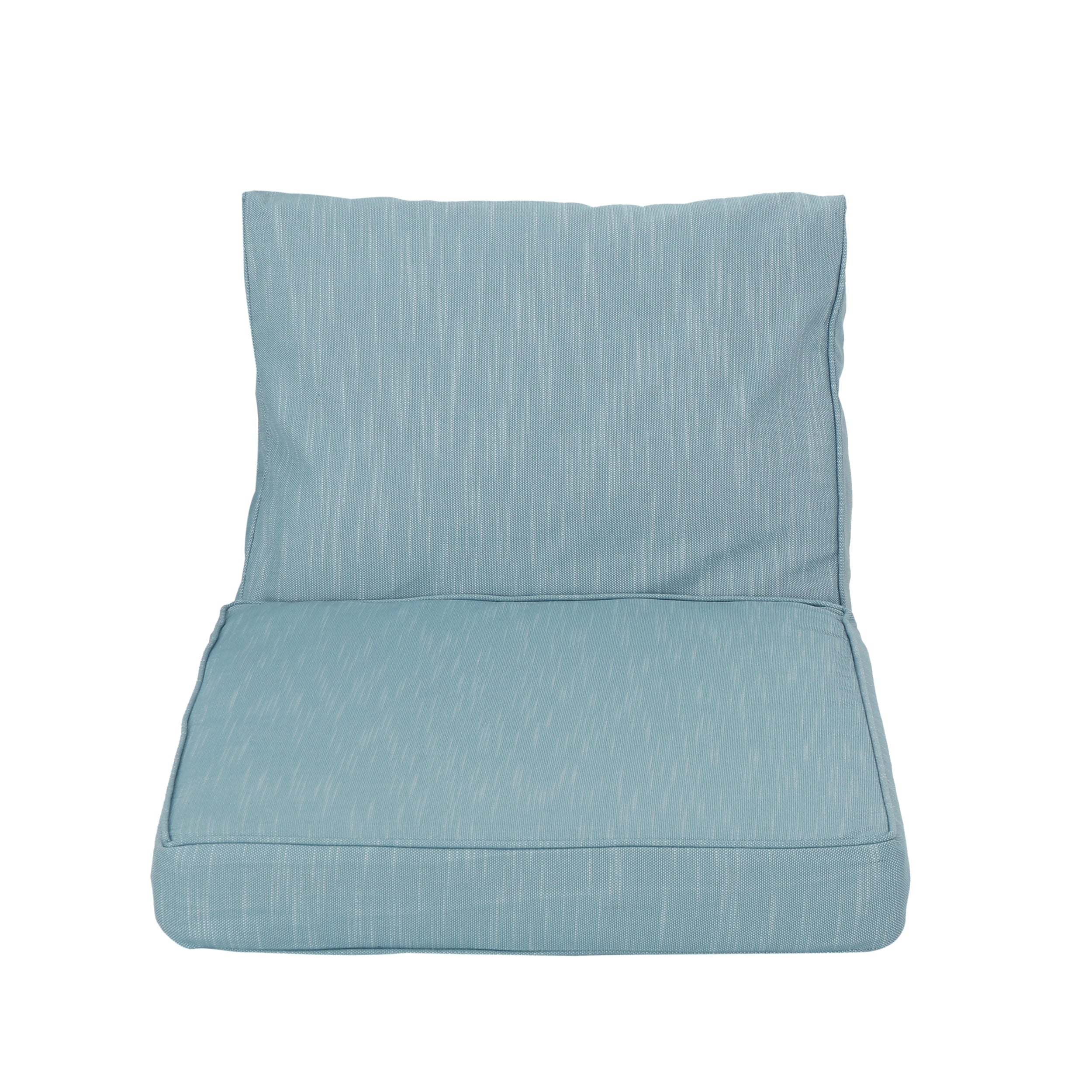 Atiyah Outdoor Water Resistant Fabric Club Chair Cushions with Piping - furnishings