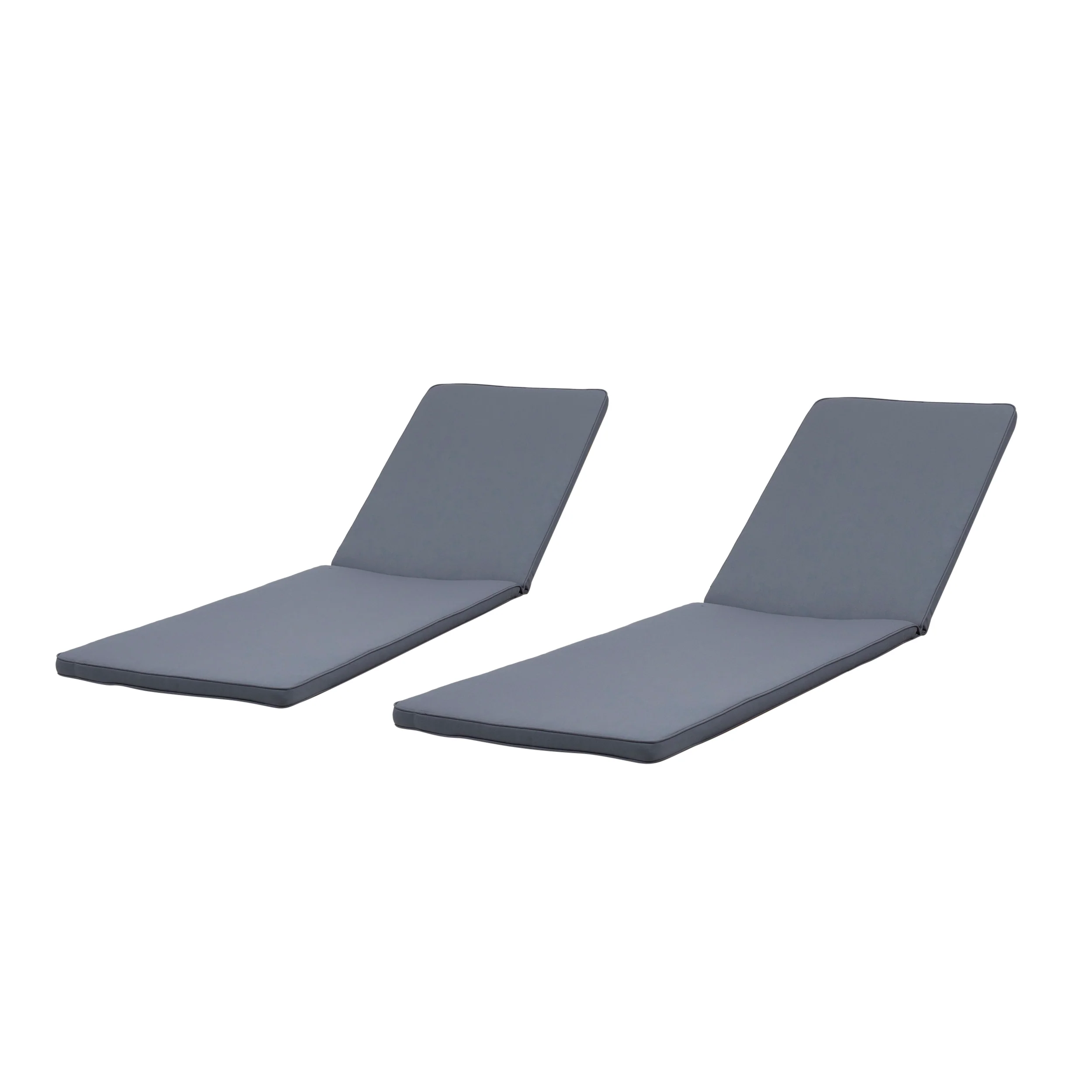 Addisyn Outdoor Fabric Chaise Lounge Cushion (Set of 2) - furnishings
