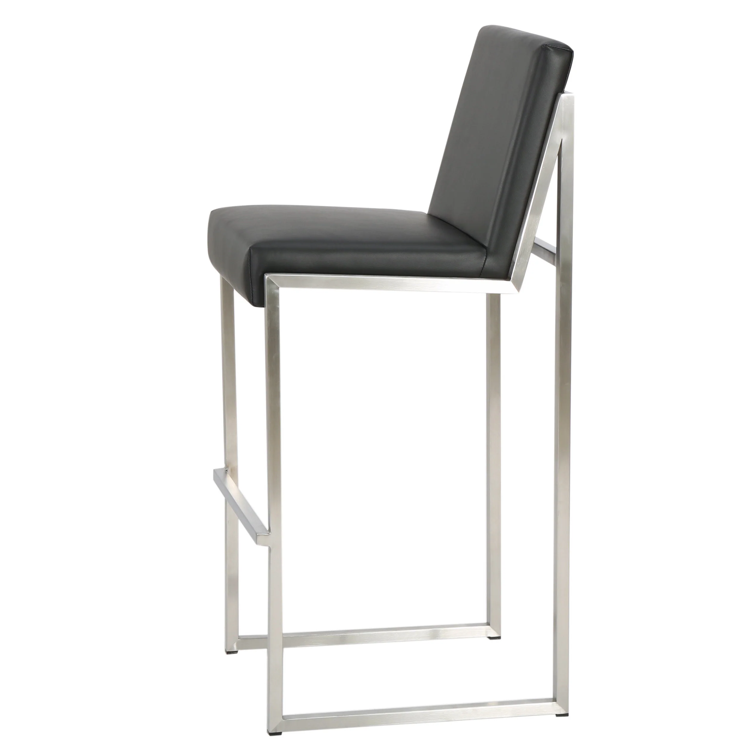 October 30-Inch Bonded Leather Barstool (Set of 2) - furnishings