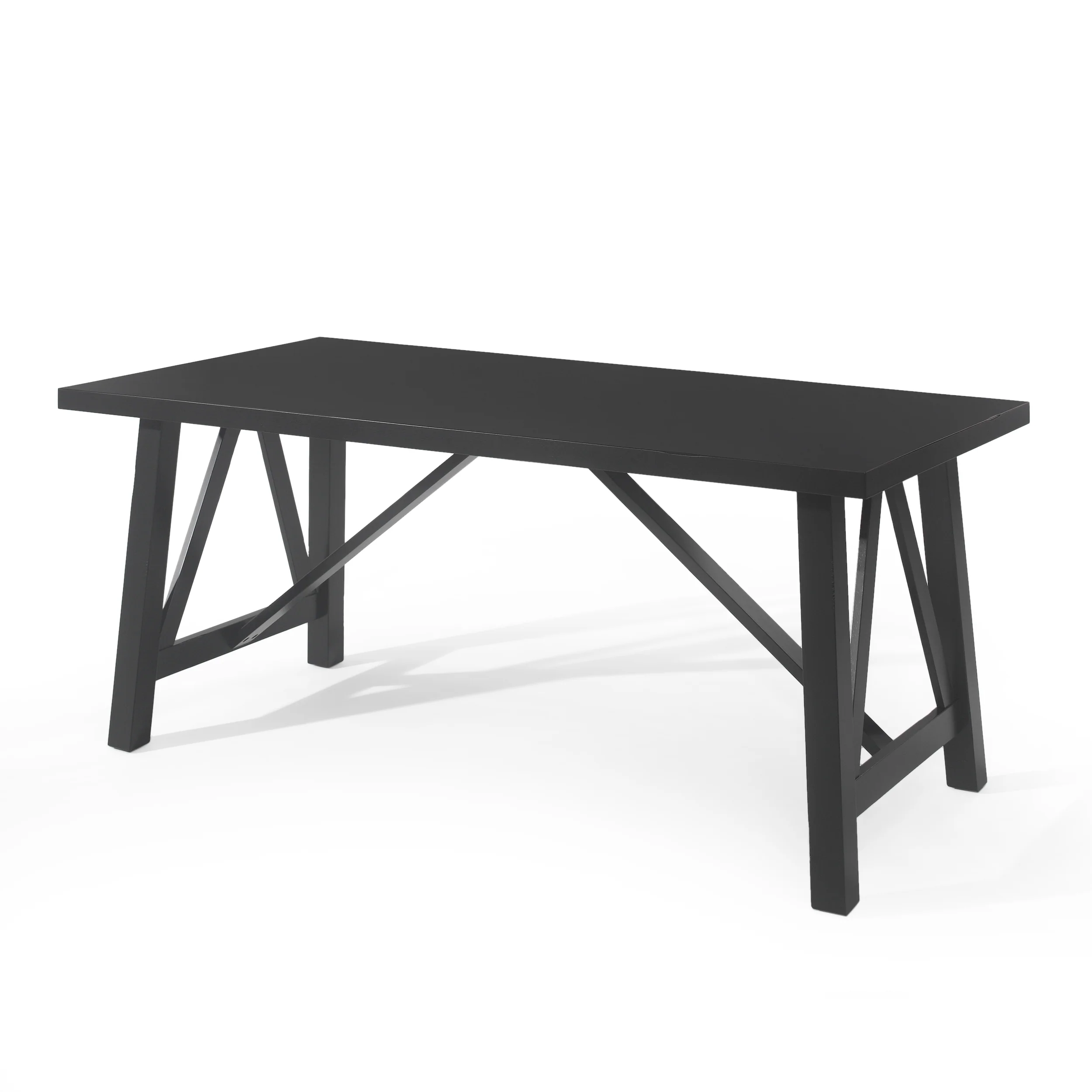 Grover Farmhouse Wood Dining Table - furnishings