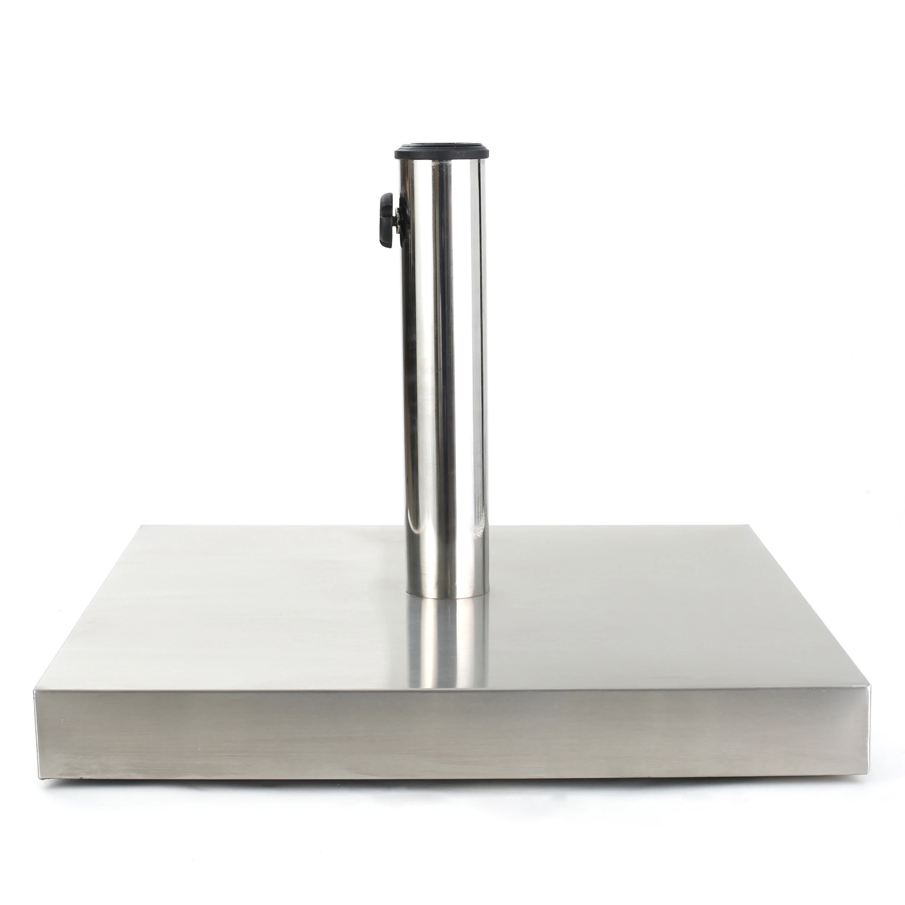 Norcross 66lbs Stainless Steel Square Umbrella Base - furnishings