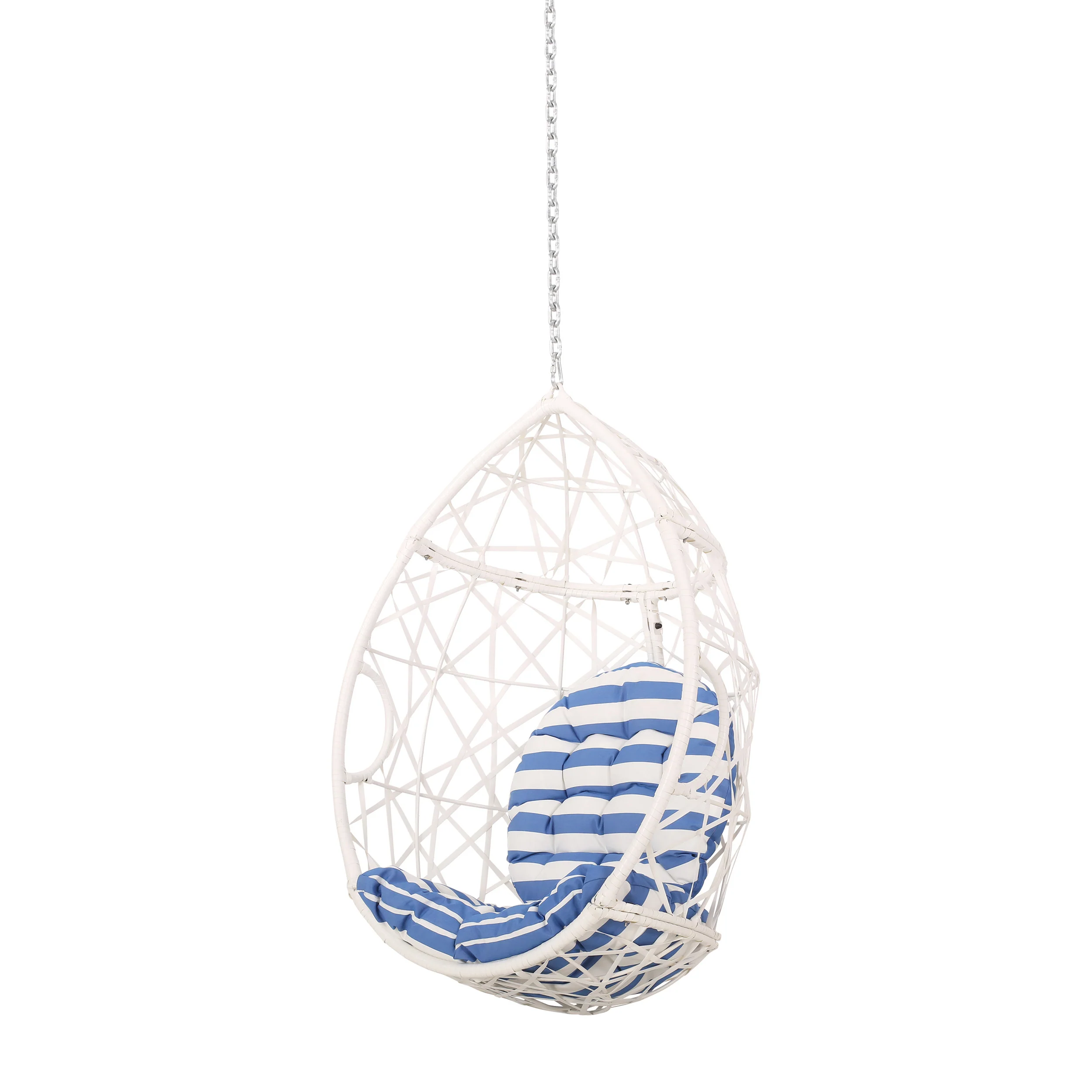 Layden Indoor/Outdoor Wicker Hanging Egg / Teardrop Chair (NO STAND) - furnishings