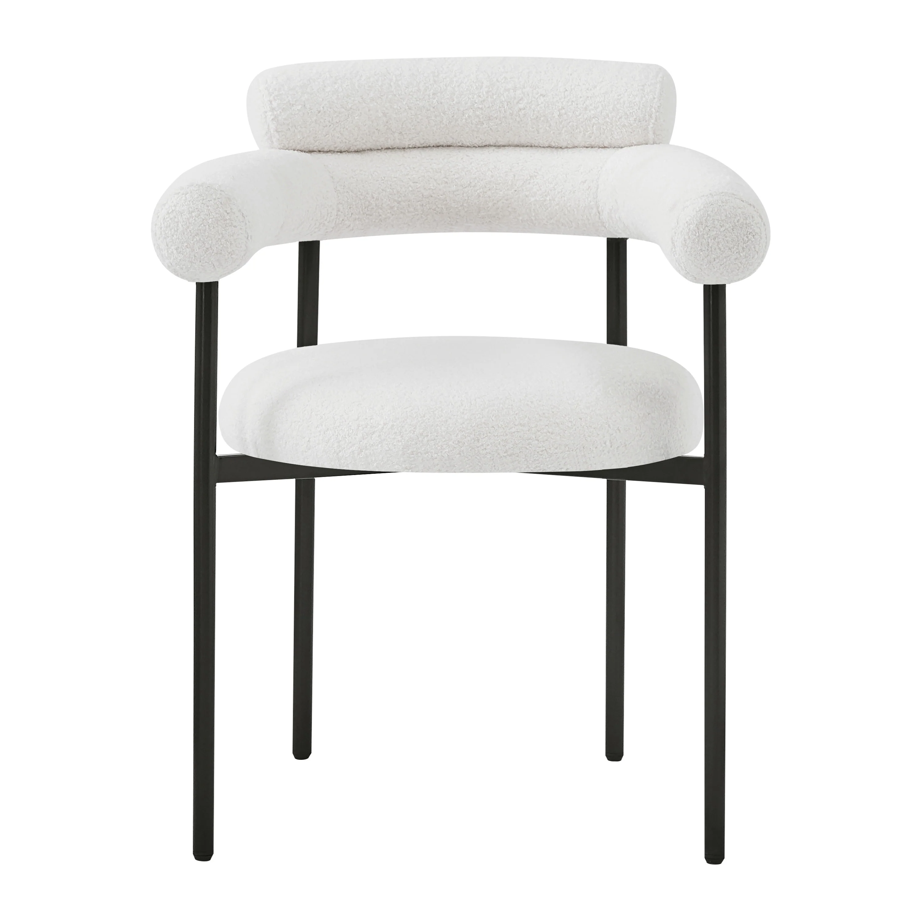 Jornic Modern Arm Upholstered Dining Chair - furnishings