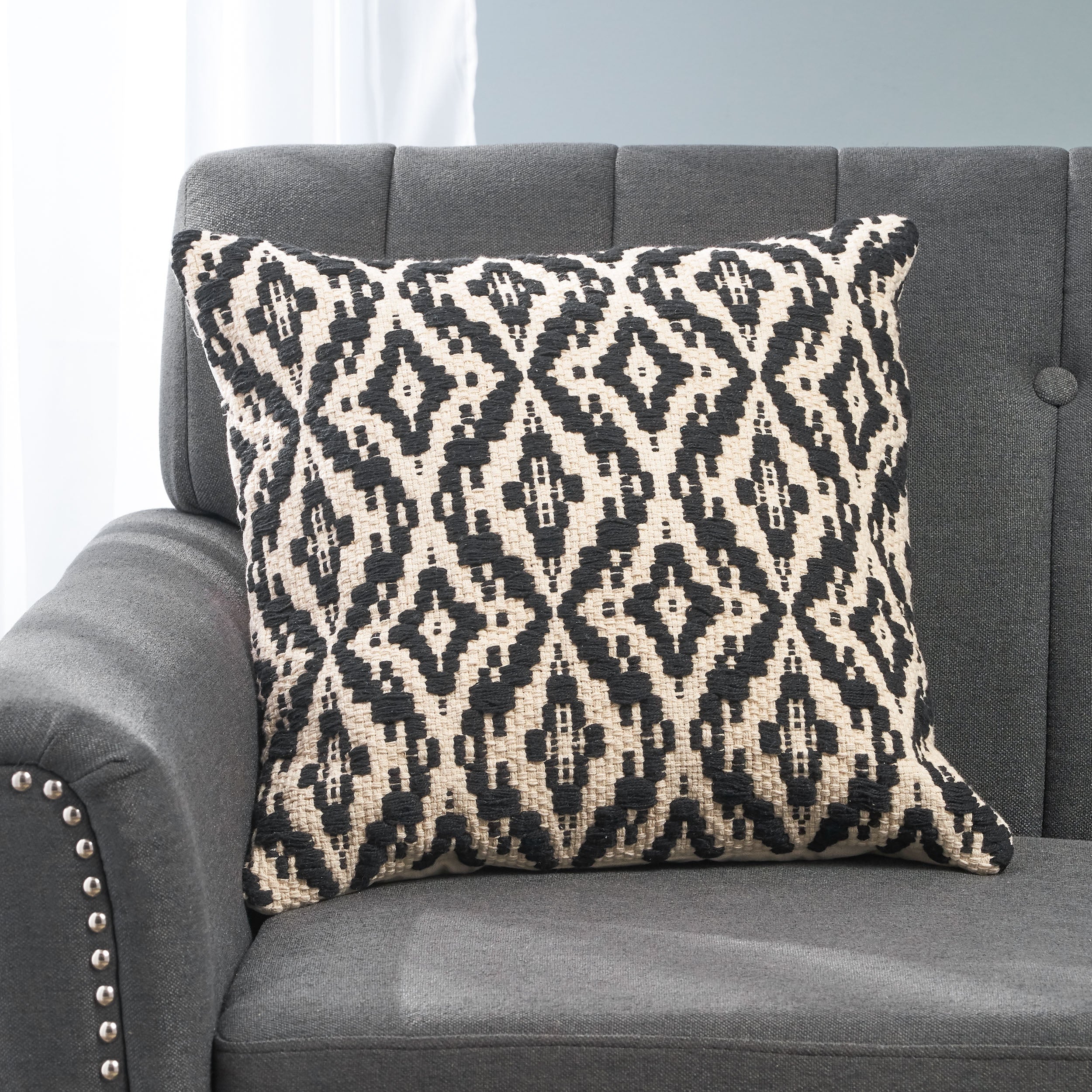 Demetrius Boho Cotton Pillow Cover - furnishings