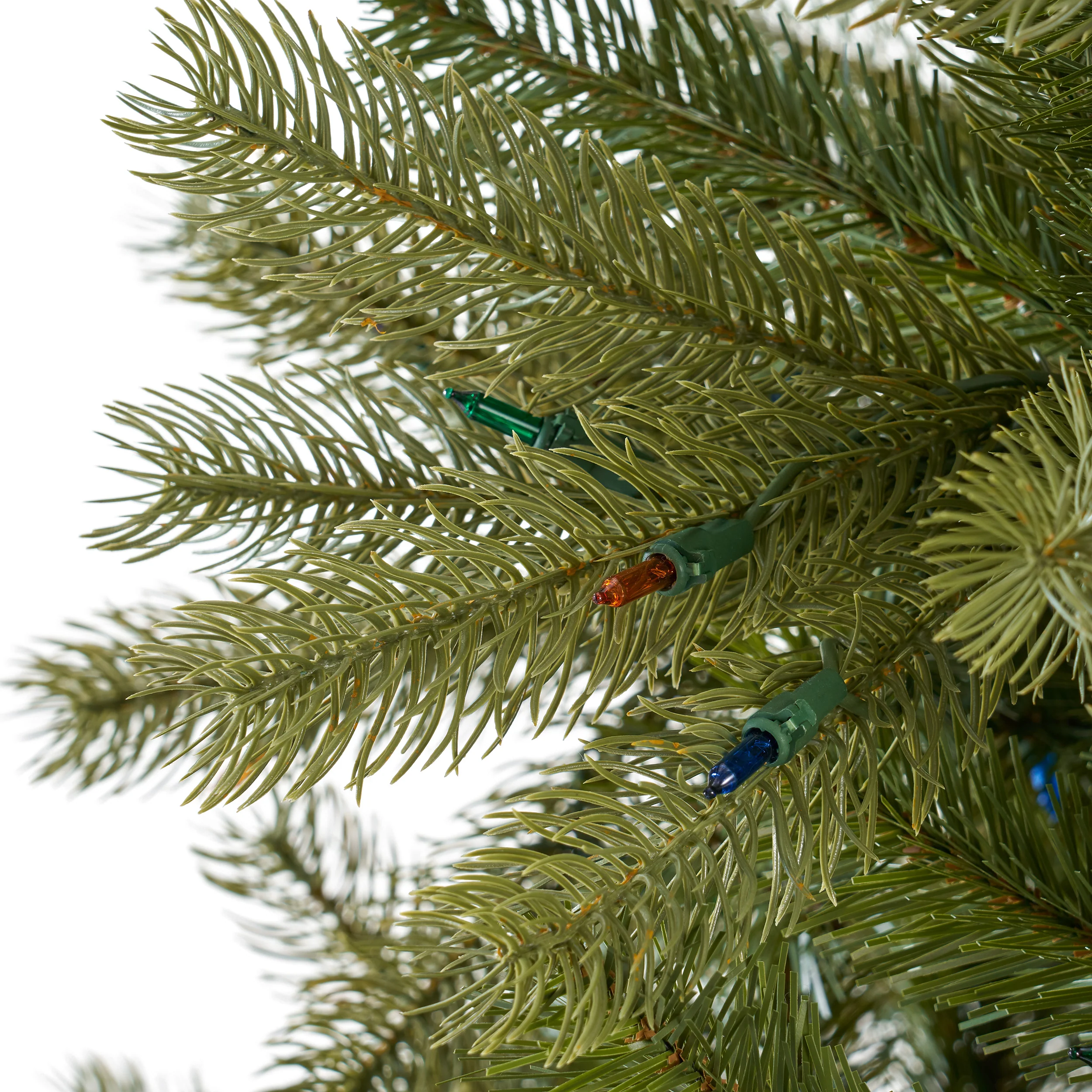 9-foot Mixed Spruce Hinged Artificial Christmas Tree - furnishings