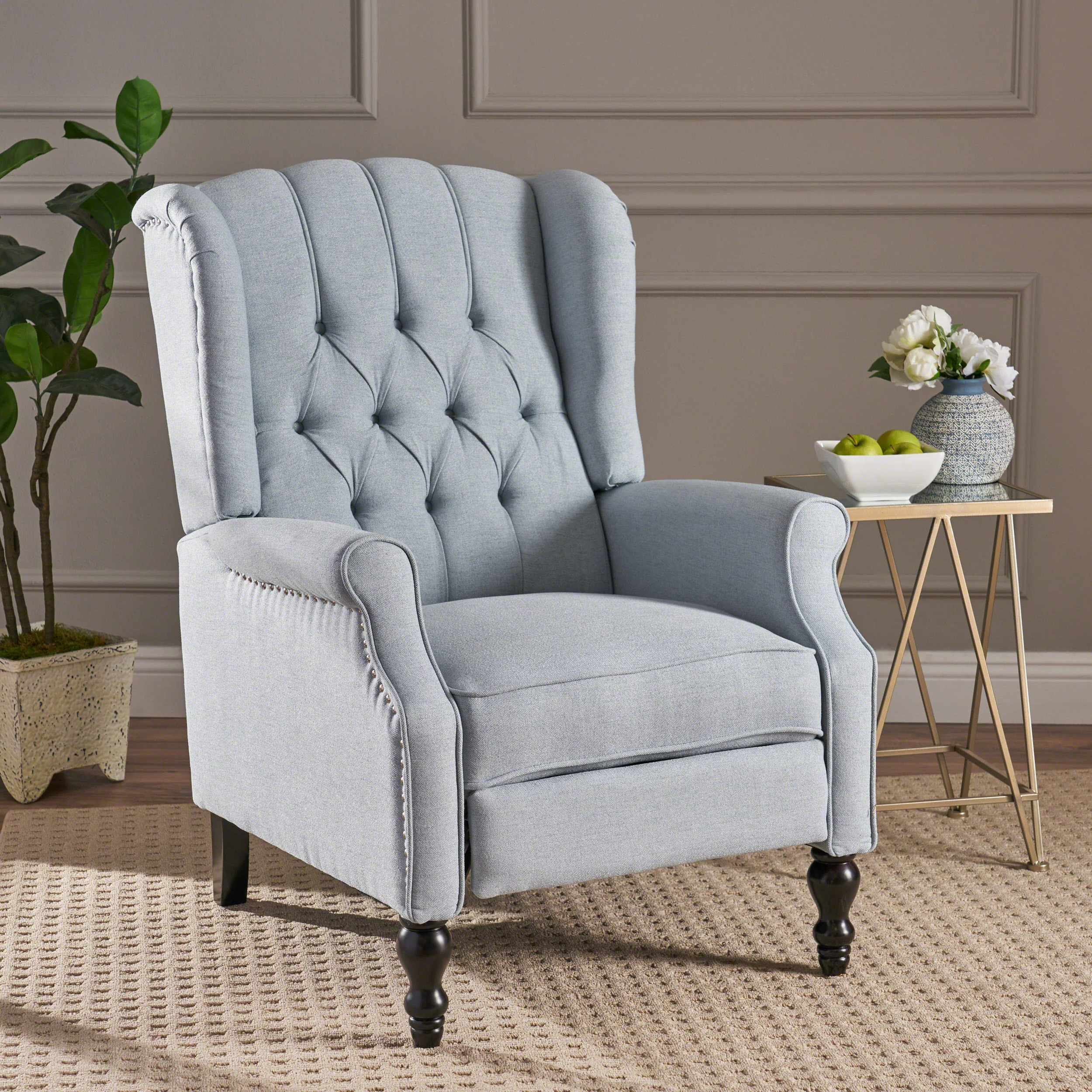 Elizabeth Tufted Back Recliner - furnishings