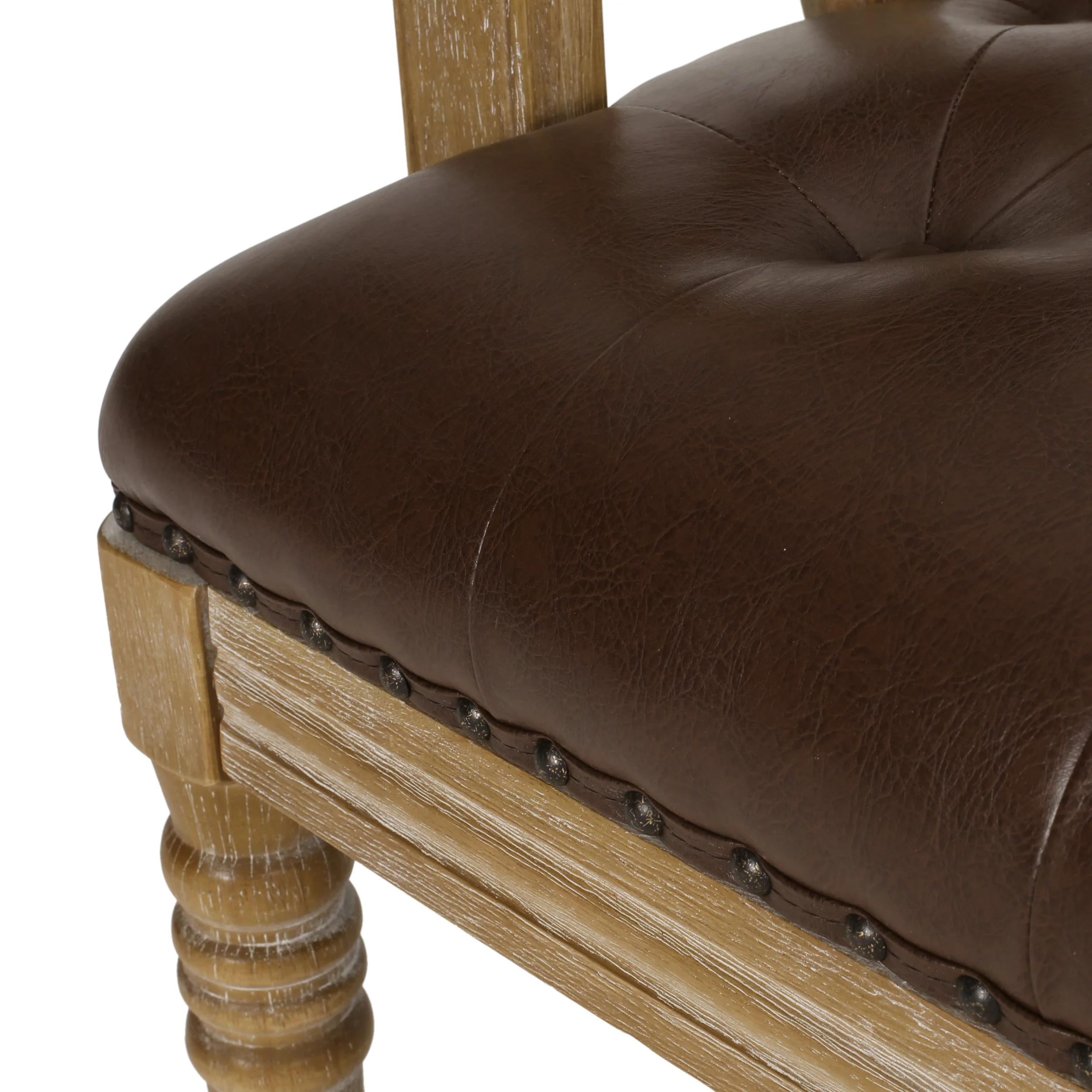 Niemi Traditional Upholstered Tufted Loveseat - furnishings