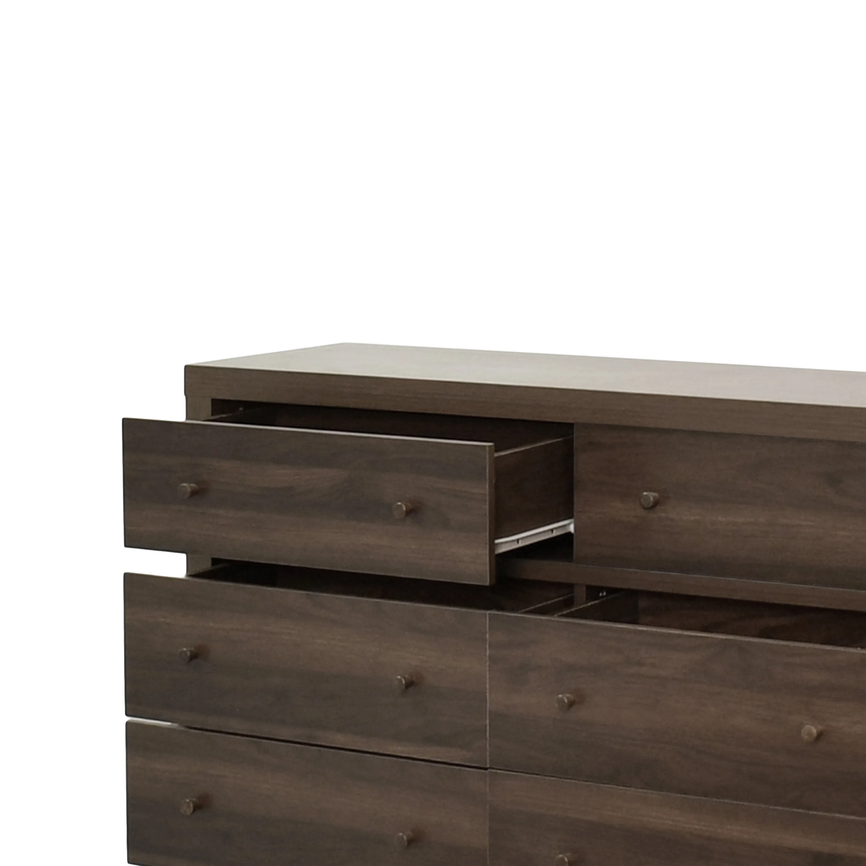 Farhart Mid Century Modern 6 Drawer Double Dresser - furnishings