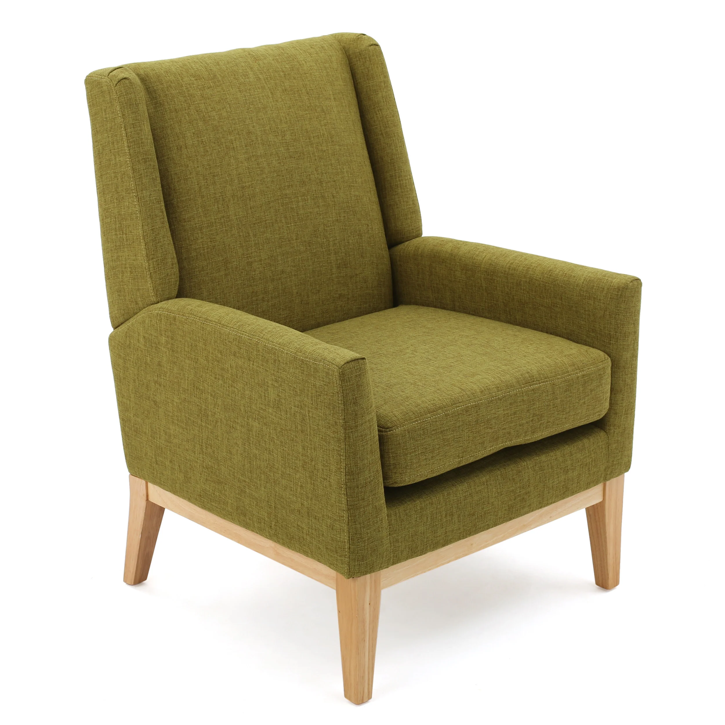 Kronen Mid Century Design Fabric Accent Chair - furnishings