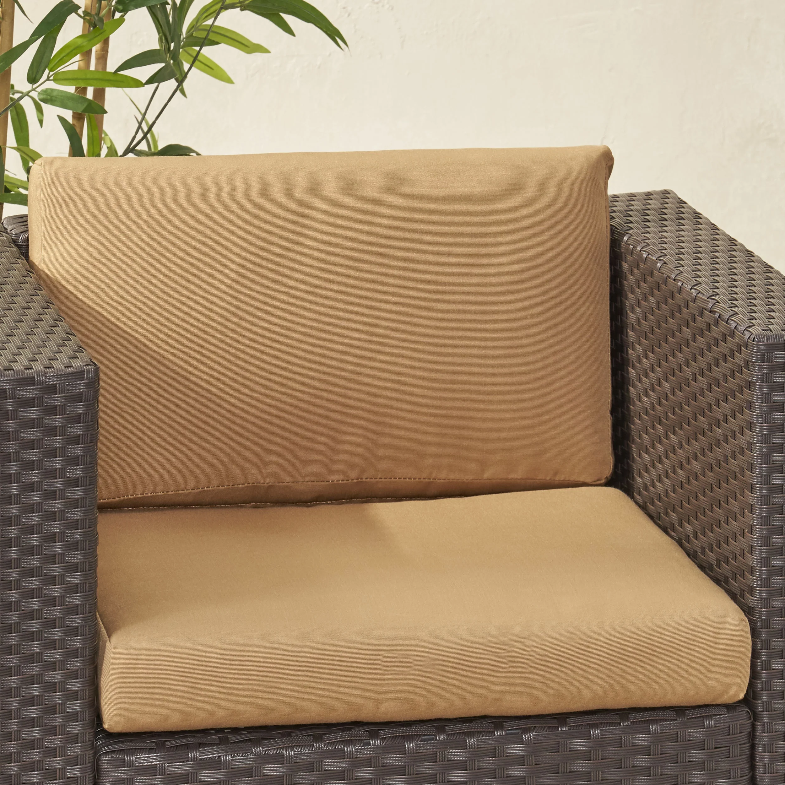 Illyria Outdoor Water Resistant Fabric Club Chair Cushions - furnishings