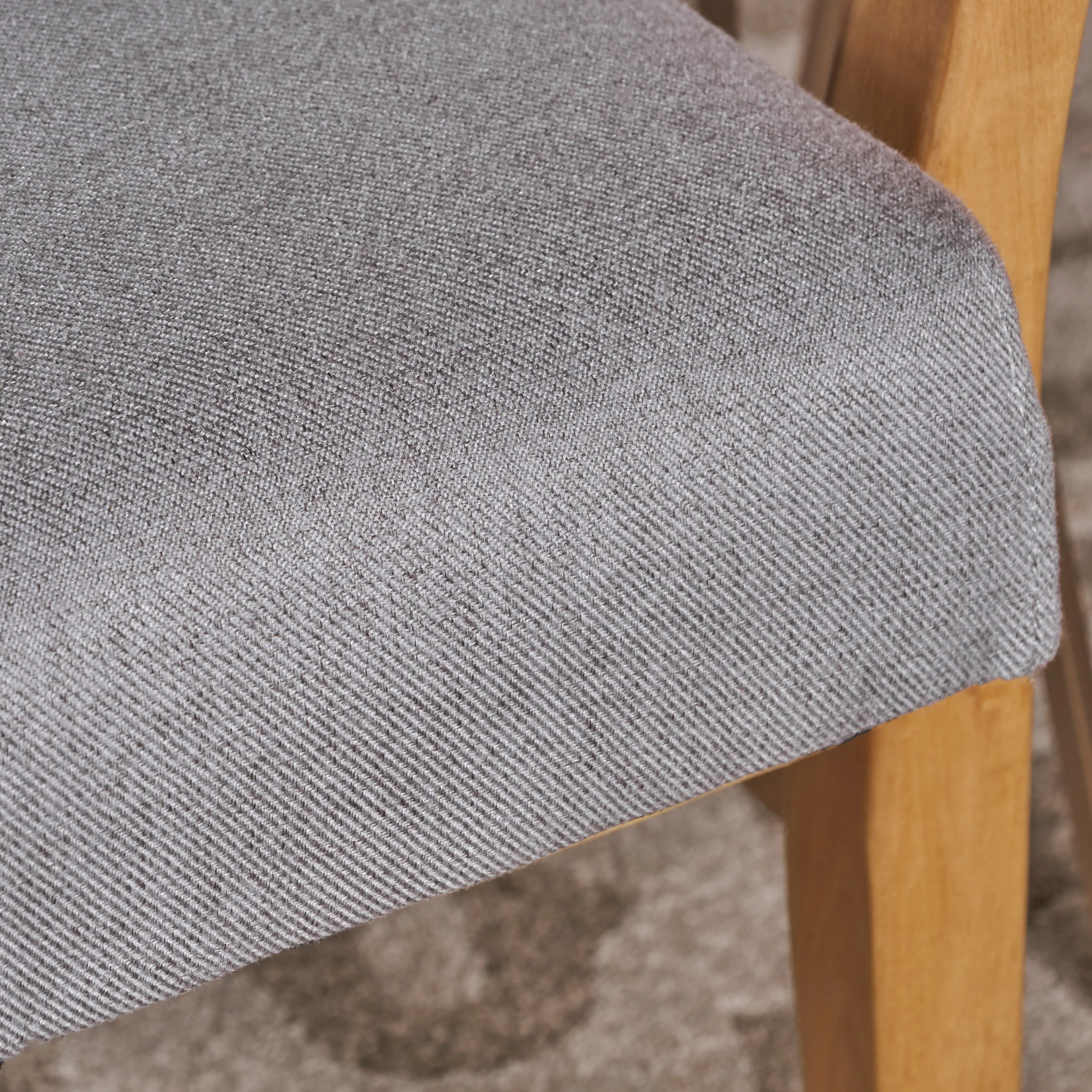 Winford Mid-Century Modern Wood Frame Fabric Armchair - furnishings
