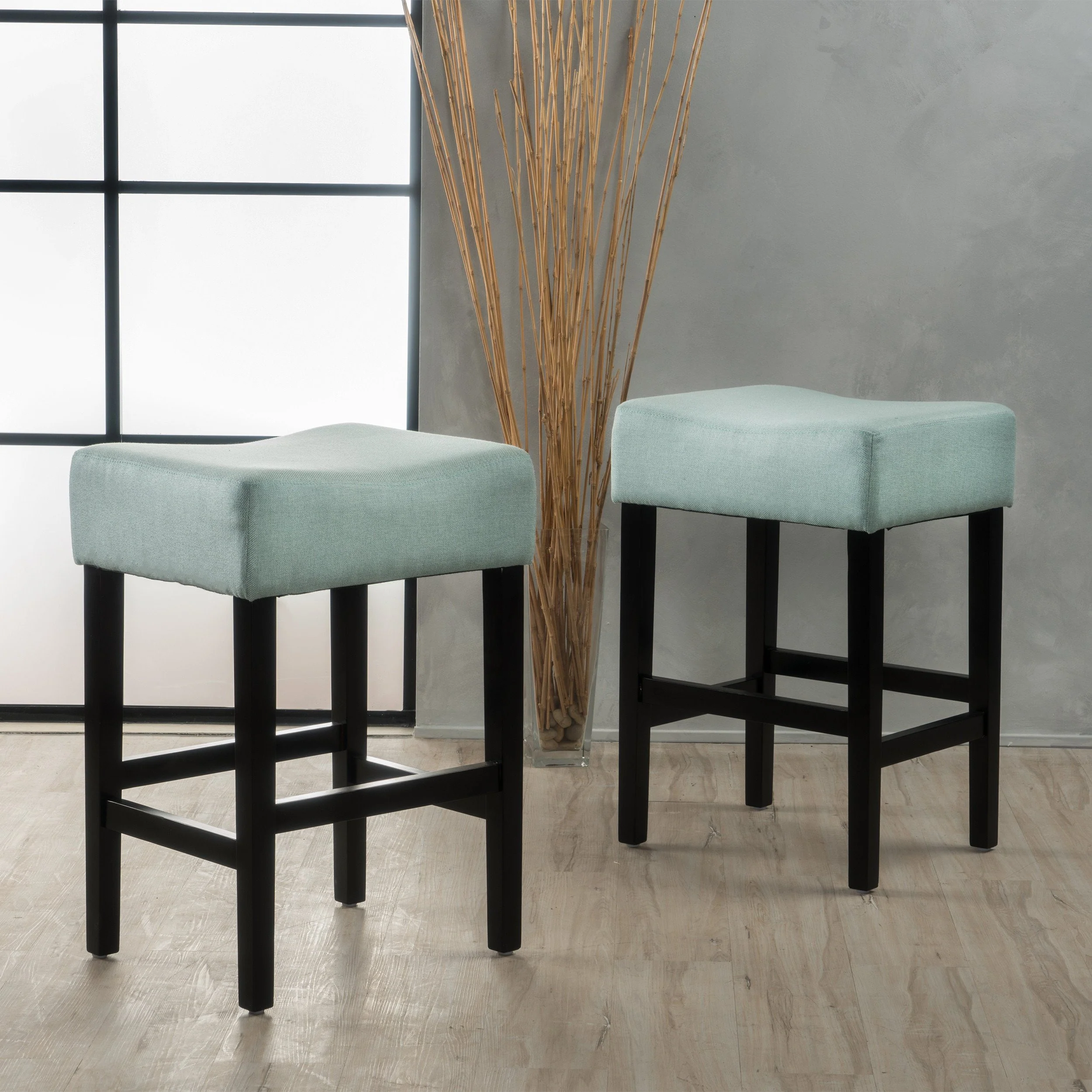 Coventry 26-Inch Fabric Backless Counter Stool (Set of 2) - furnishings