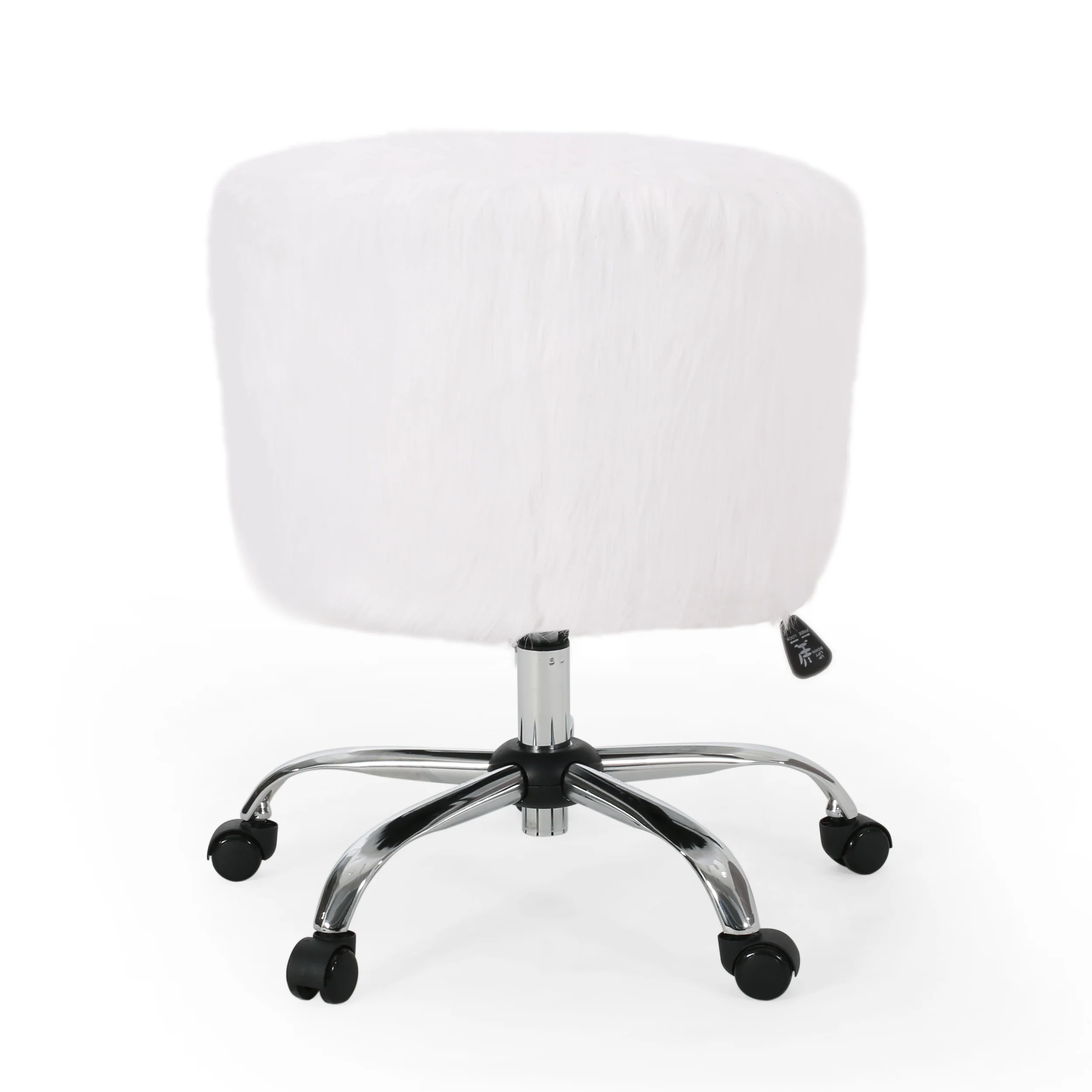 Amiaya Modern Glam Swivel Office Chair - furnishings