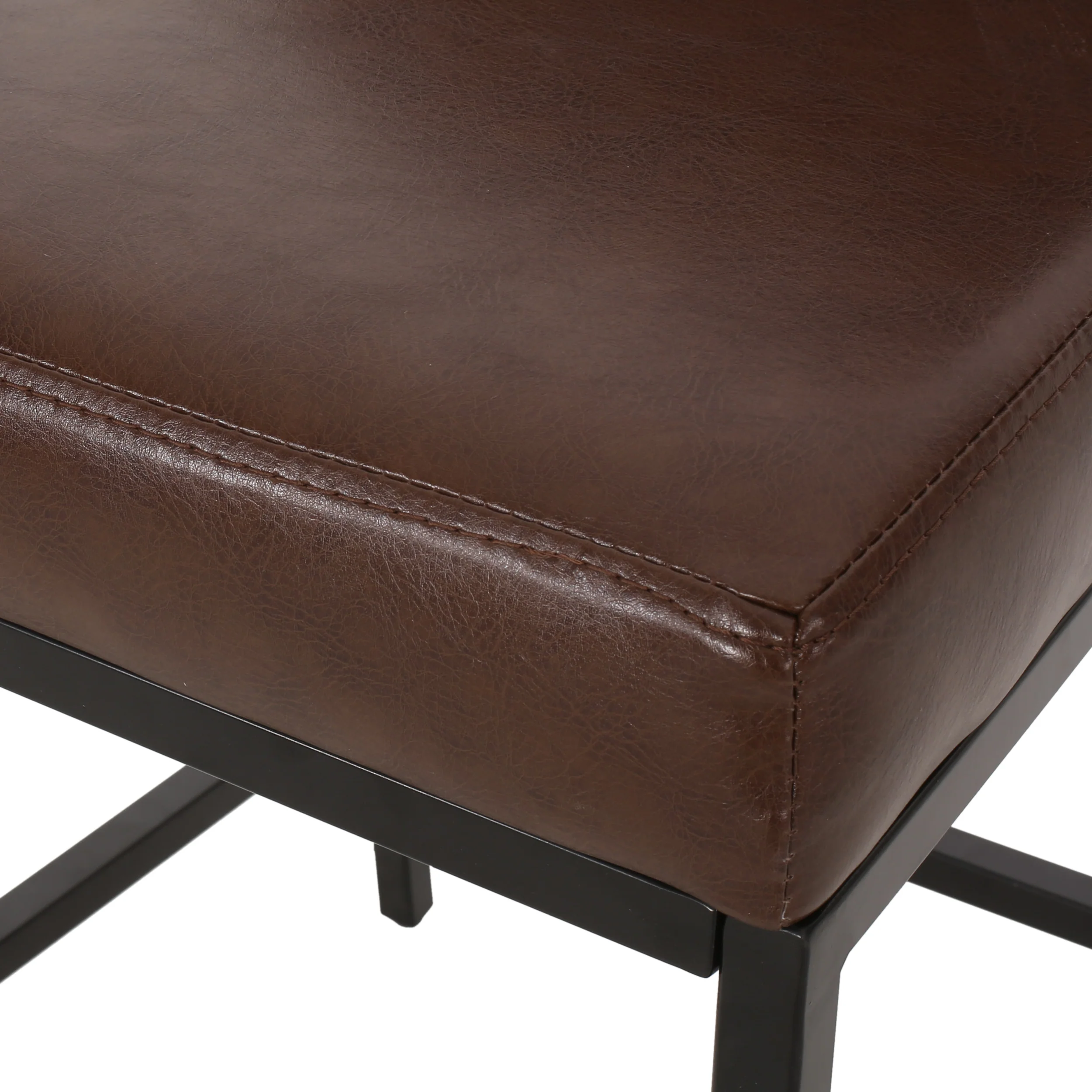 Lansing Contemporary Diamond Stitch Counter Stools, Set of 2 - furnishings