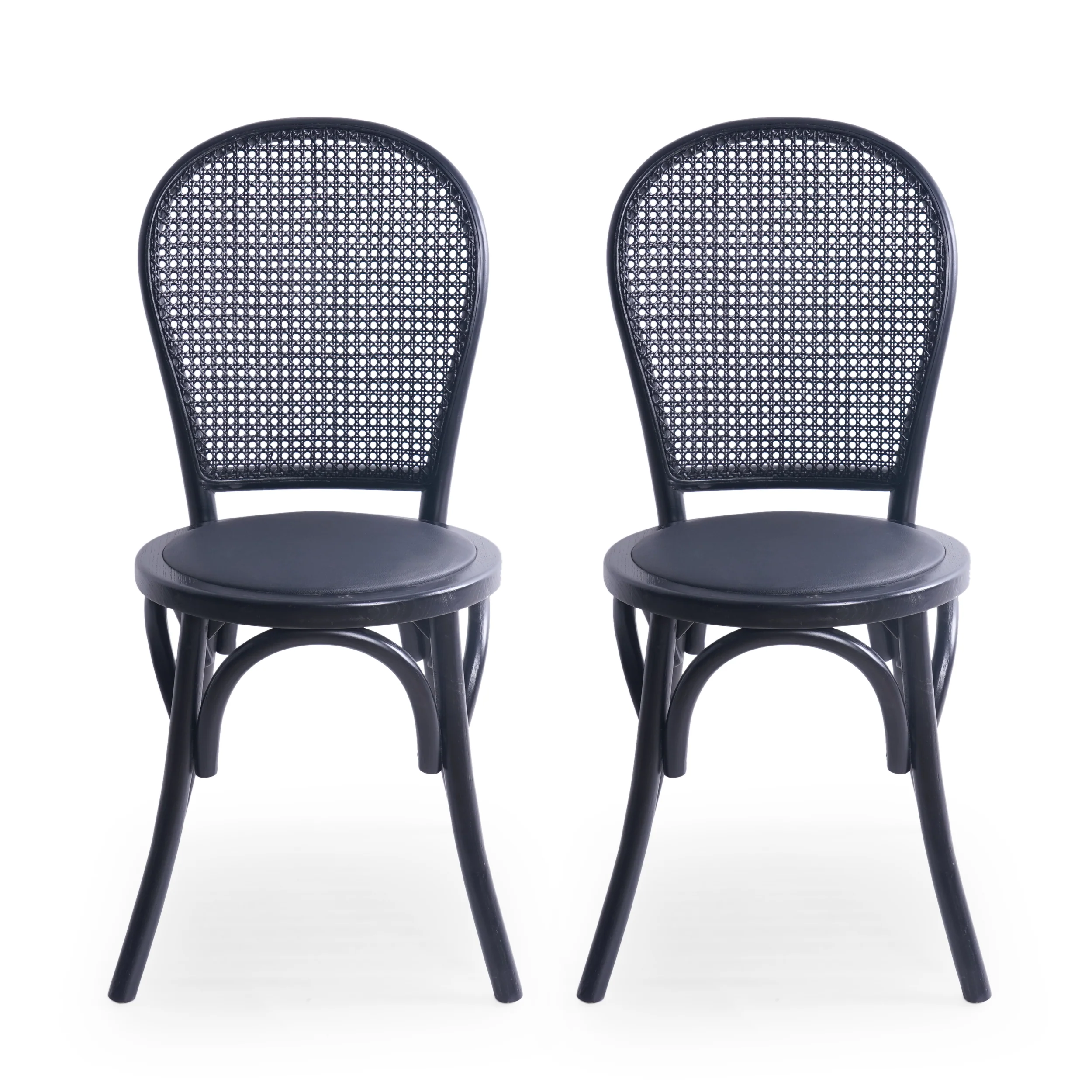 Emerys Wooden Cane Back Dining Chair (Set of 2) - furnishings