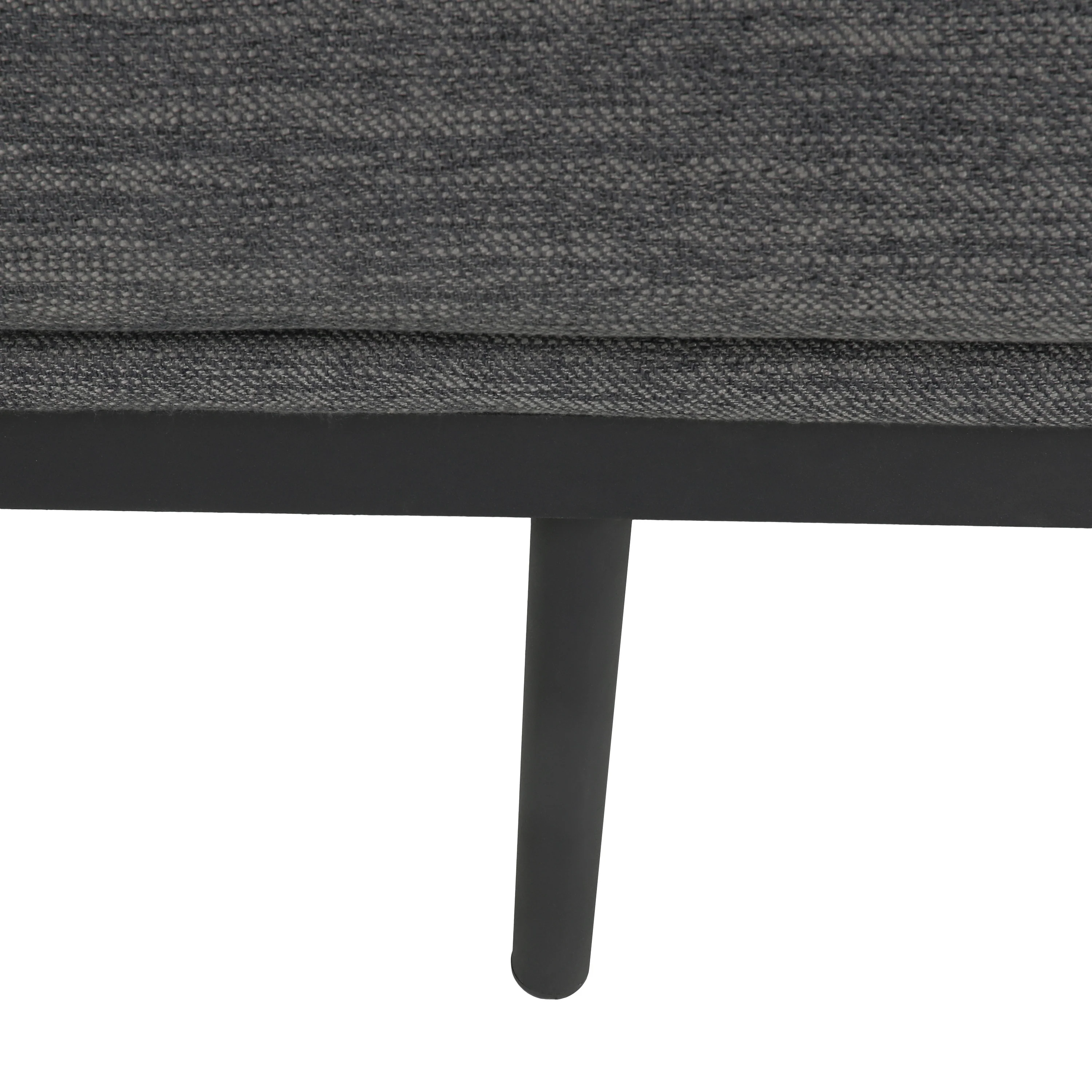Mokena Contemporary Fabric Upholstered 3 Seater Sofa - furnishings