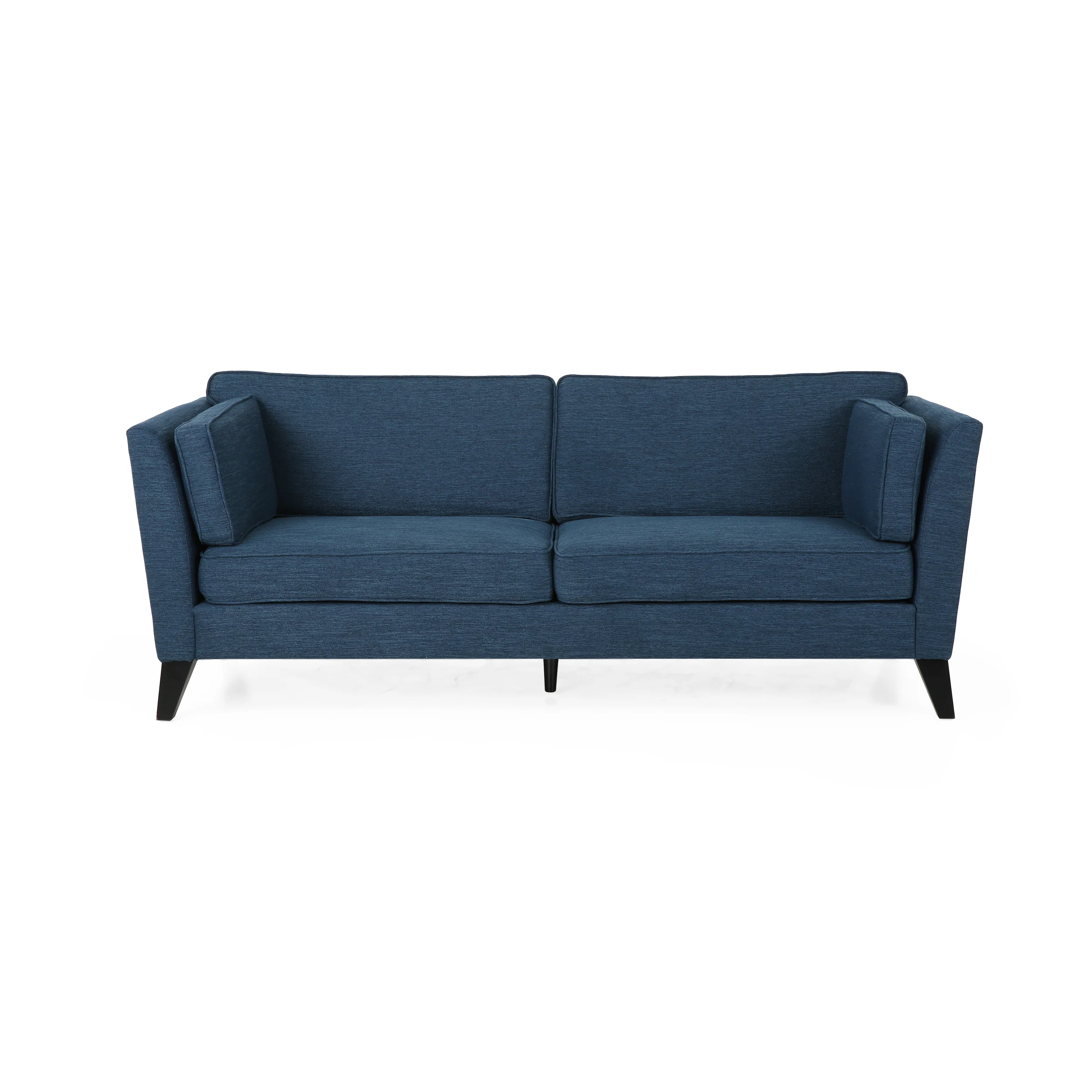 Sabirin Contemporary 3 Seater Fabric Sofa - furnishings