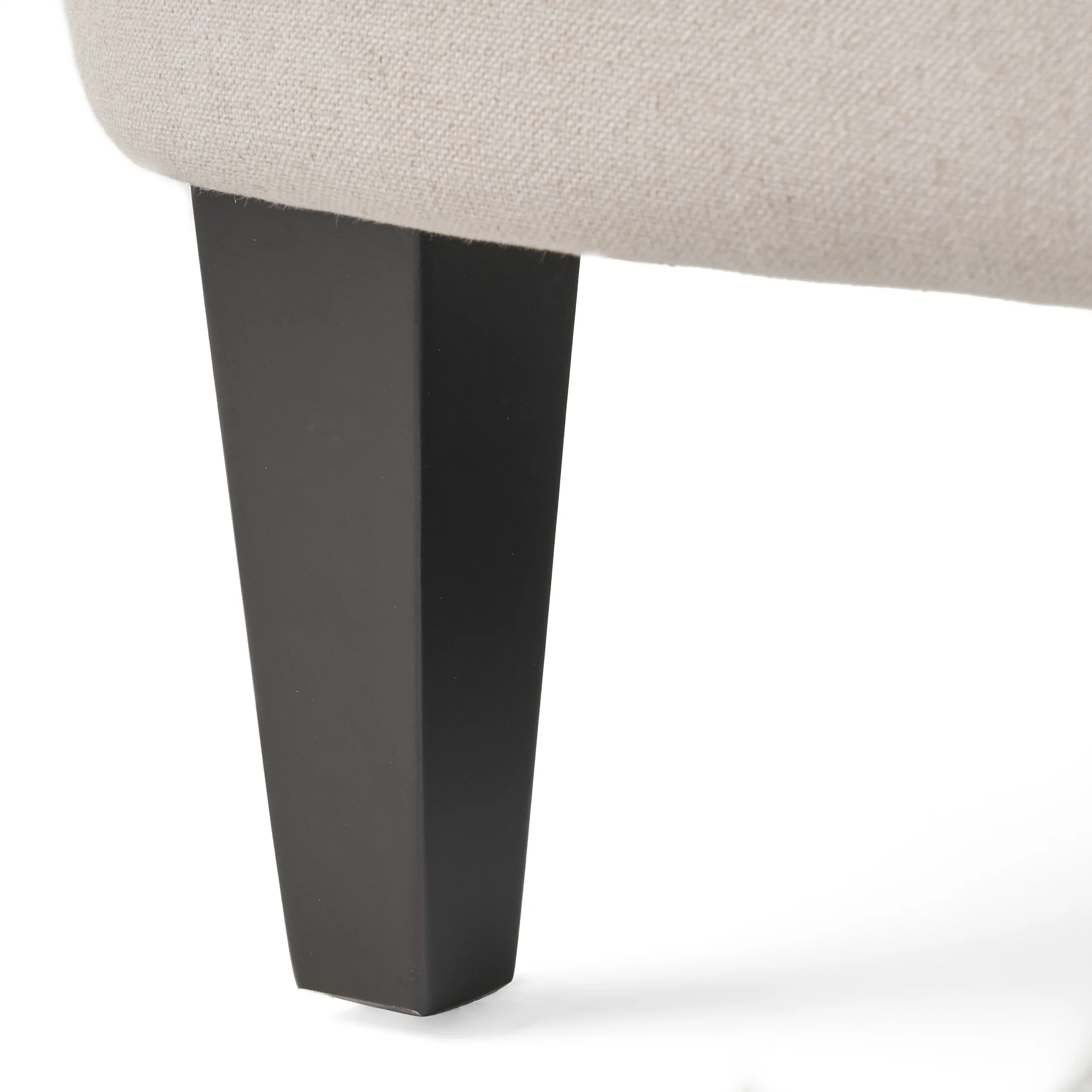 Alfred Button Tufted Fabric Club Chair - furnishings