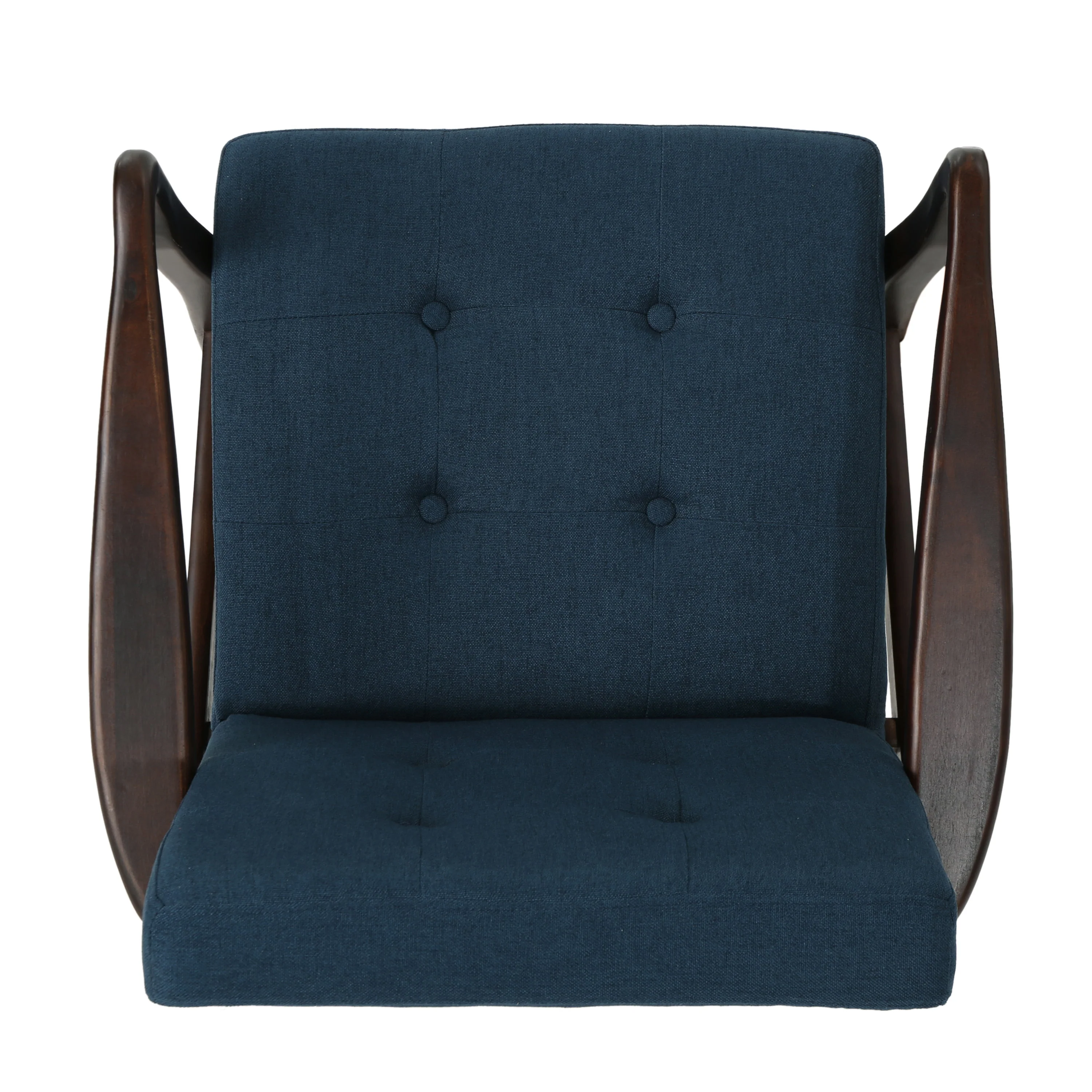 Gunther French-Style Contemporary Fabric Club Chair - furnishings