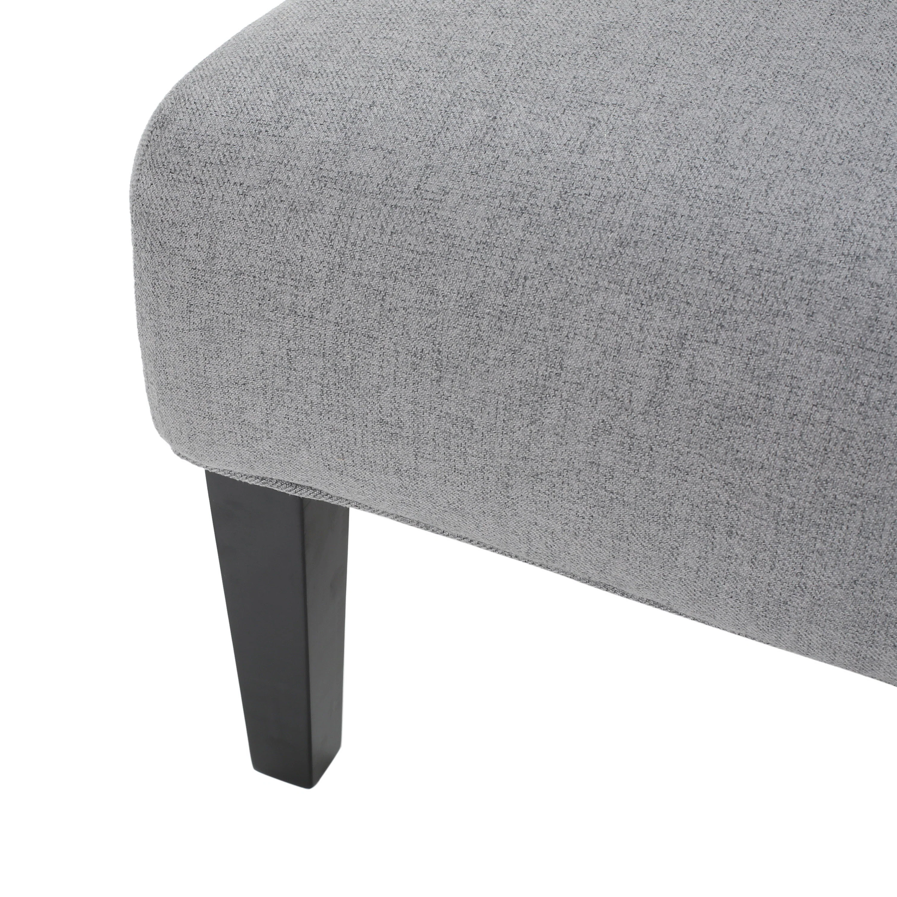Kendal Contemporary Fabric Slipper Accent Chair - furnishings