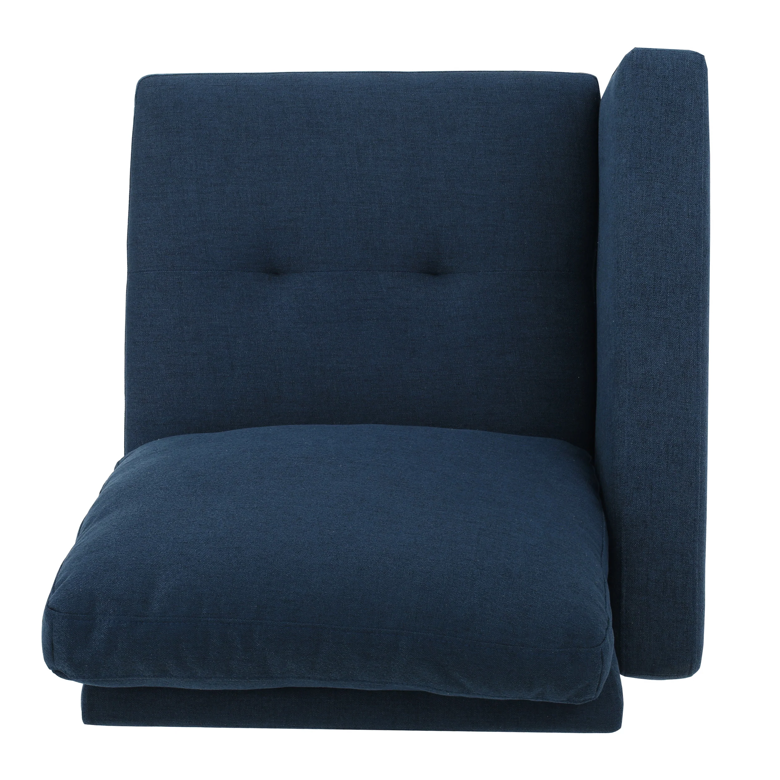 Bridger Fabric Sectional Couch with Storage Ottoman - furnishings