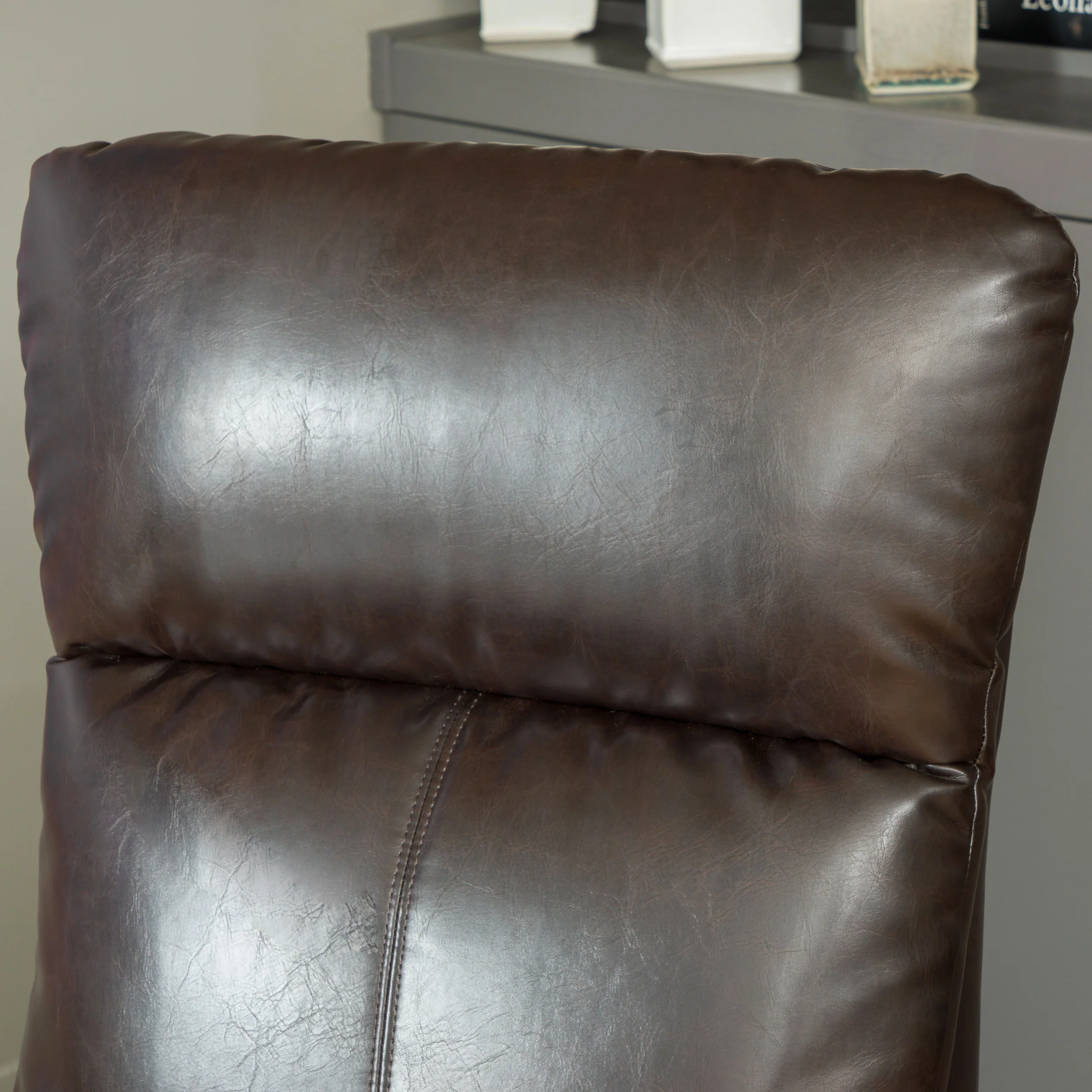 Trenton Leather Recliner - furnishings