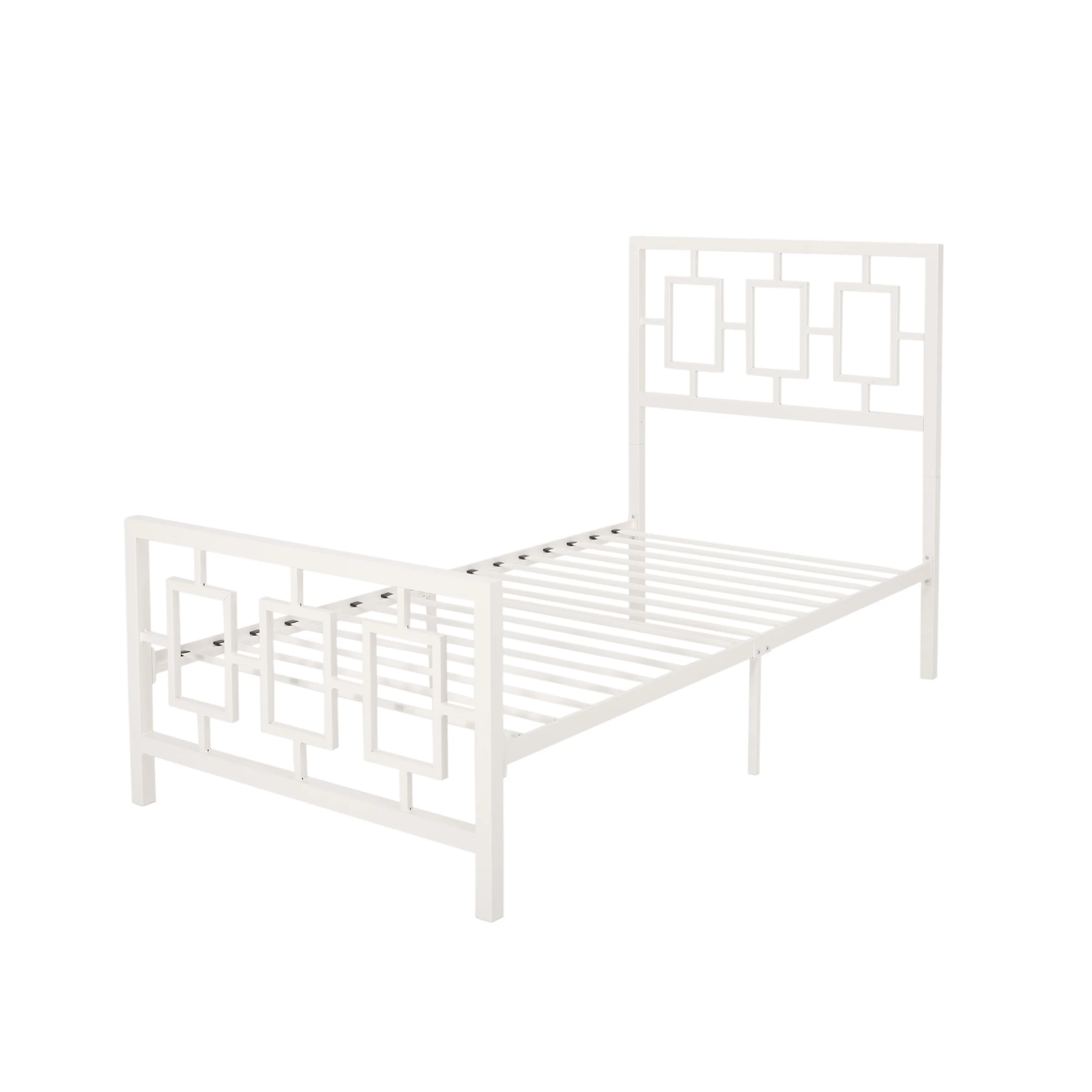Dawn Modern Iron Twin Bed Frame - furnishings