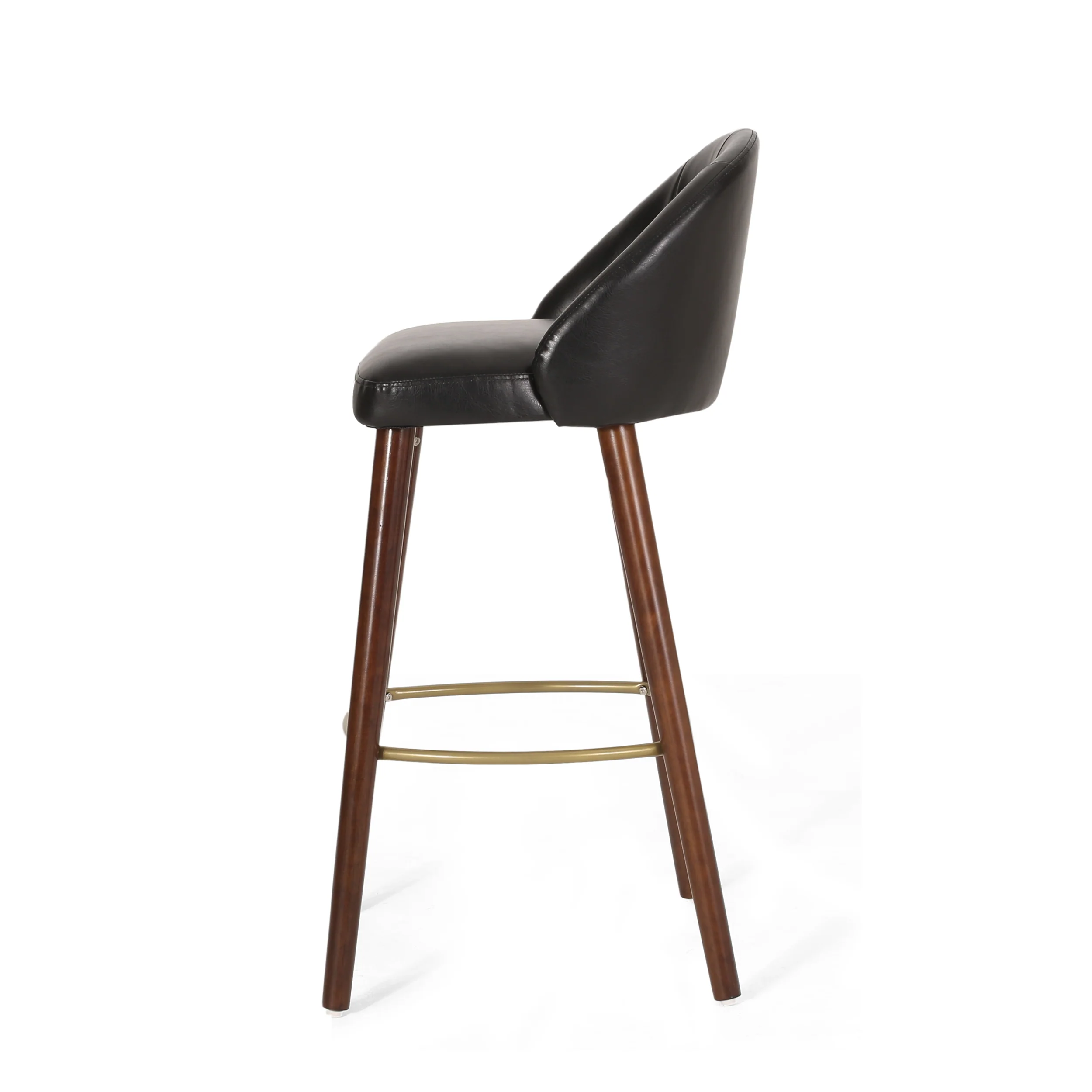 Lewiston Contemporary Channel Stitch Barstools, Set of 2 - furnishings