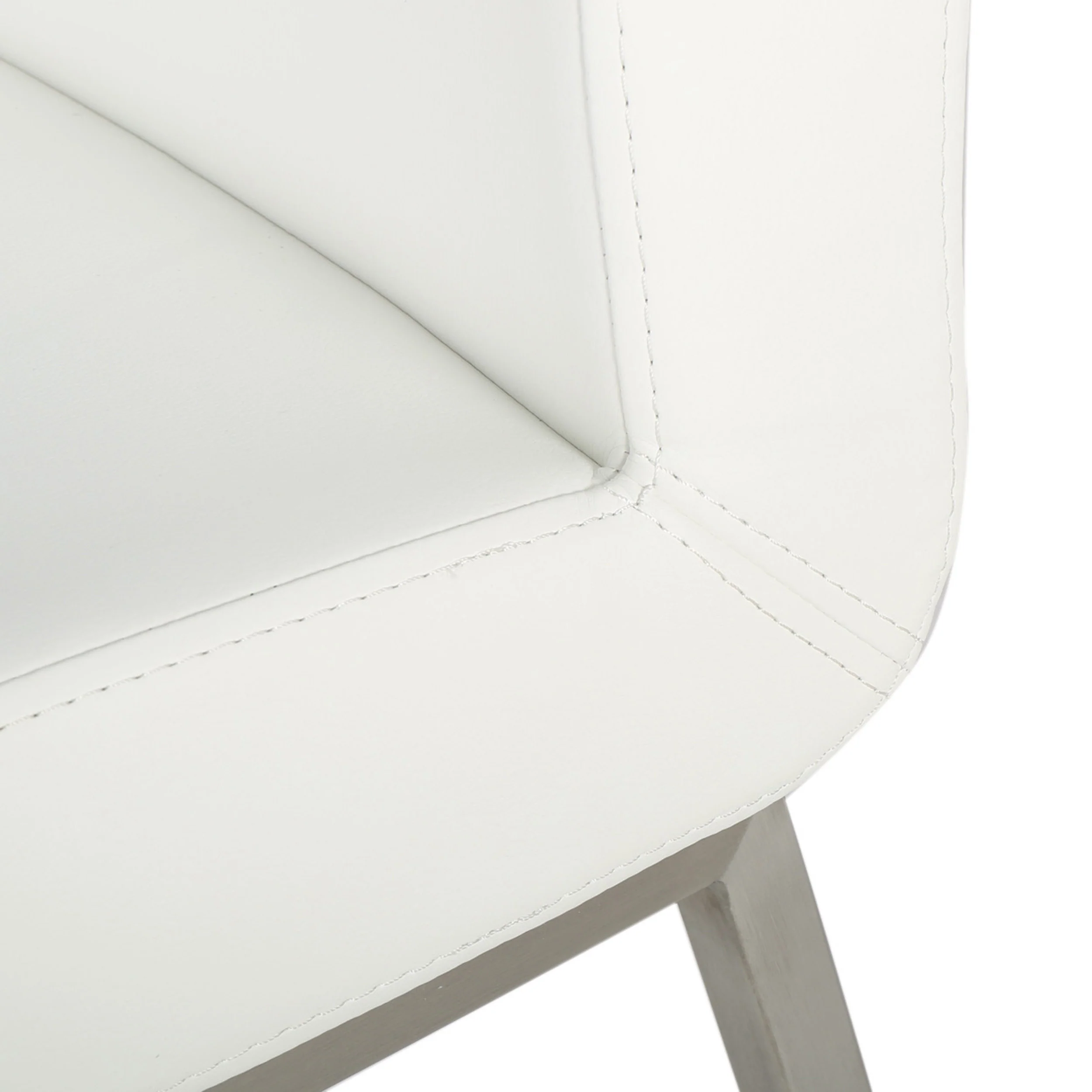 October 30-Inch Bonded Leather Barstool (Set of 2) - furnishings
