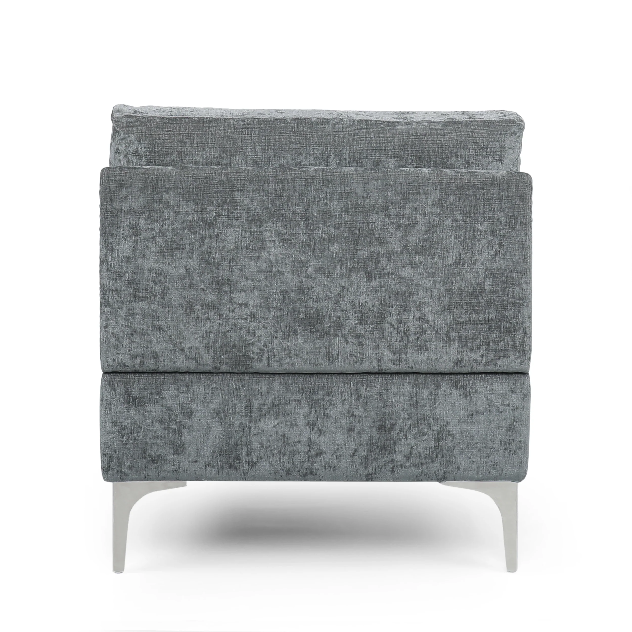 Makenleigh Contemporary Fabric Chaise Lounge - furnishings
