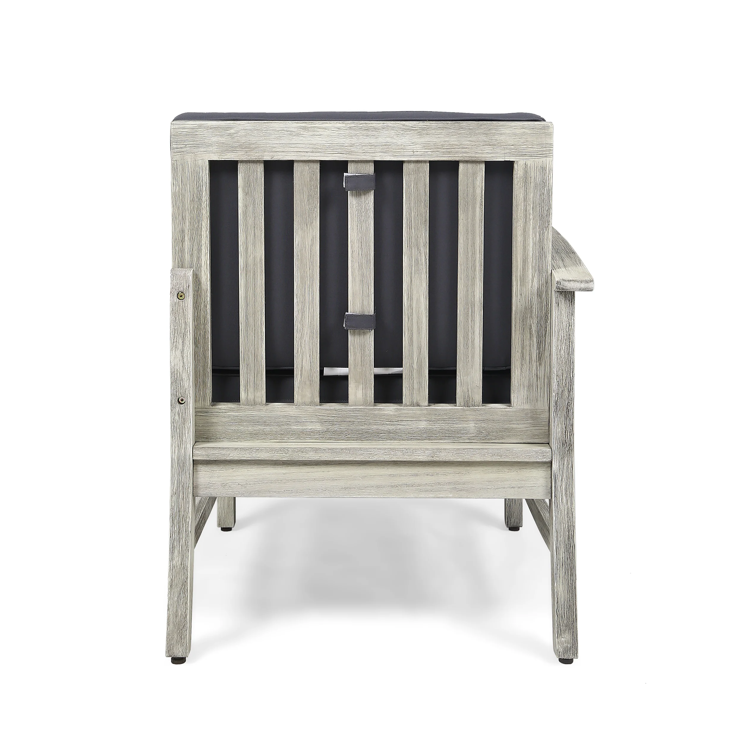 Lorelei Outdoor 4 Piece Acacia Wood Sofa and Coffee Table Set - furnishings