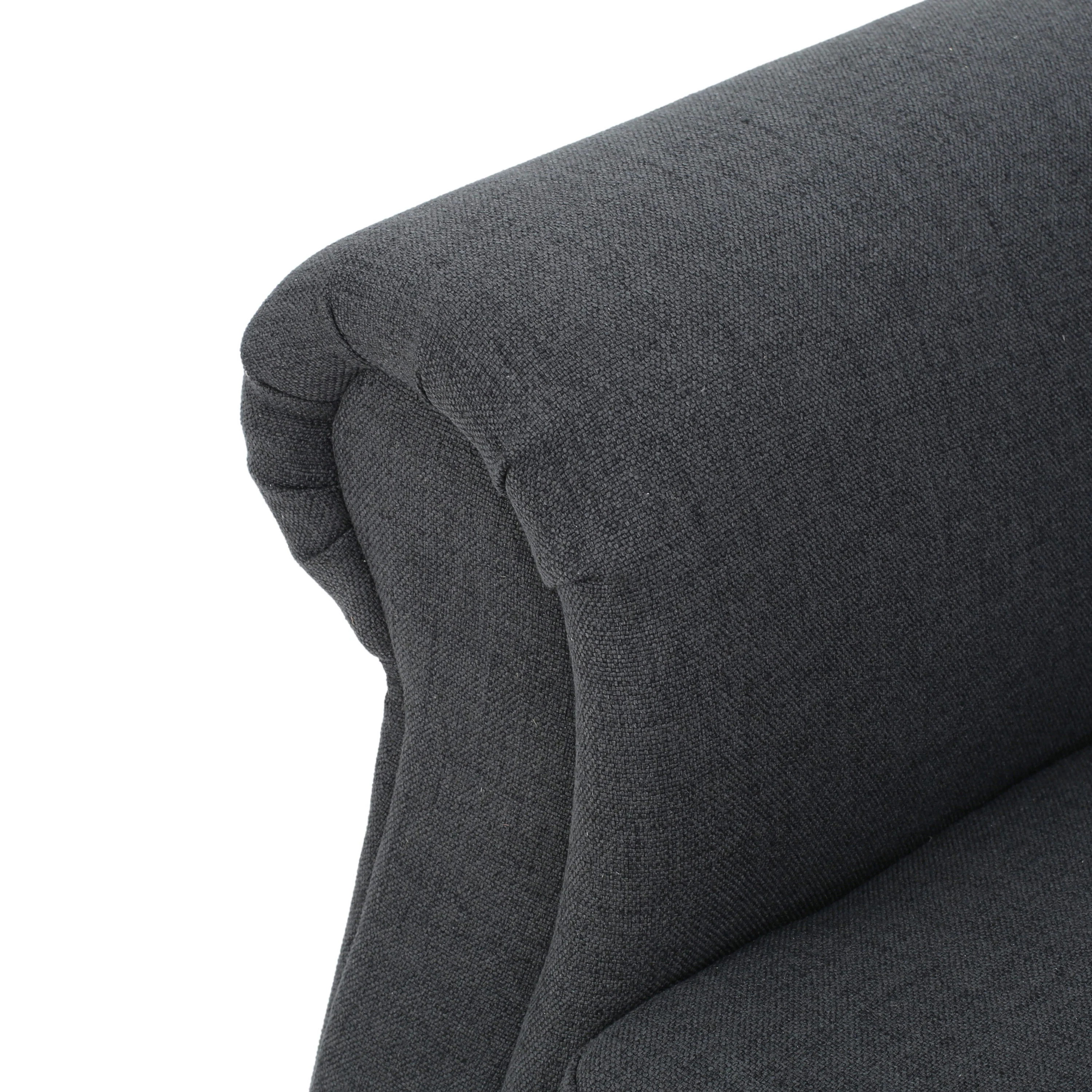Solvang Contemporary Fabric Tufted Chair - furnishings