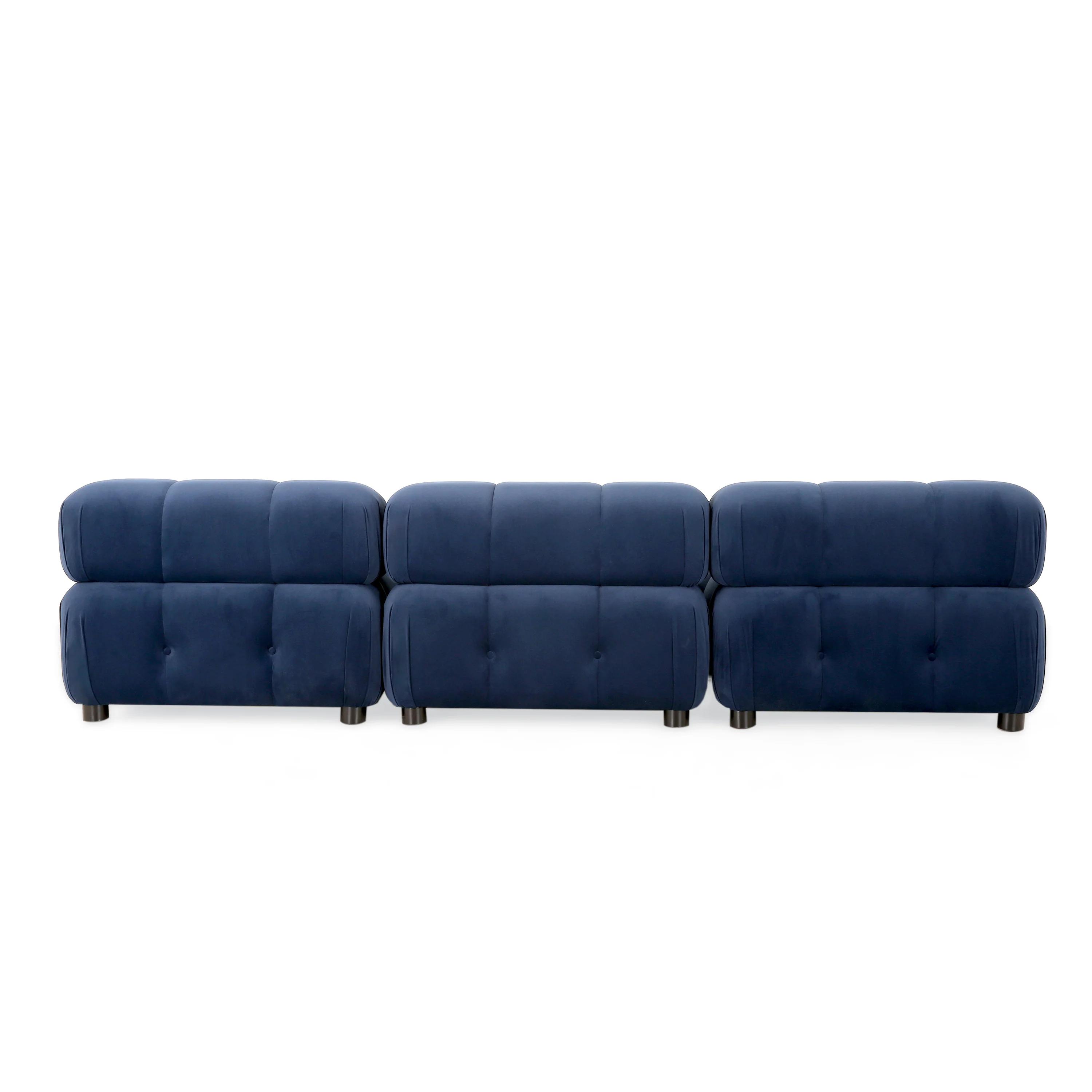 Kildare Velvet 3 Seater Modular Tufted Sofa - furnishings