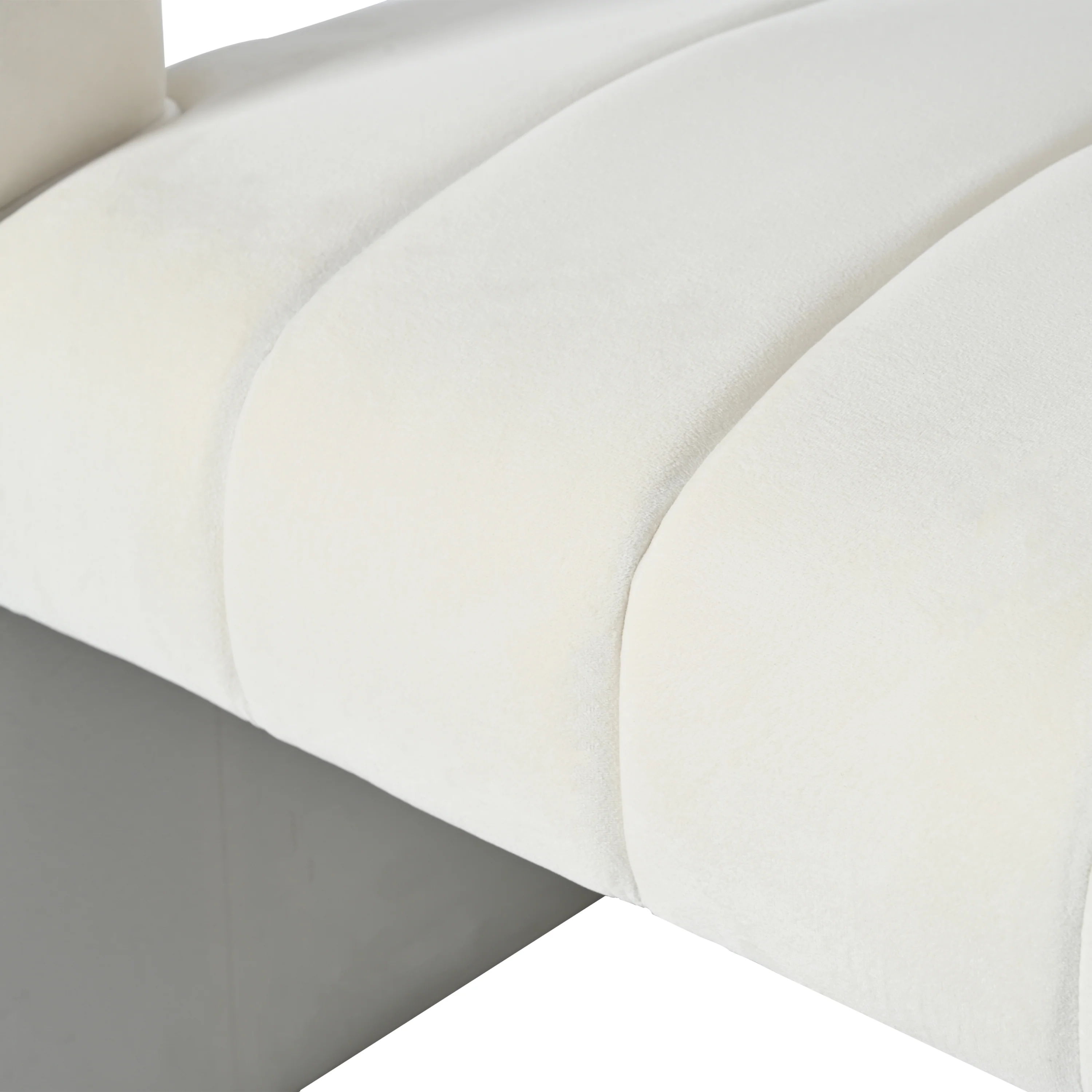 Brazal Modern Velvet Accent Club Chair - furnishings