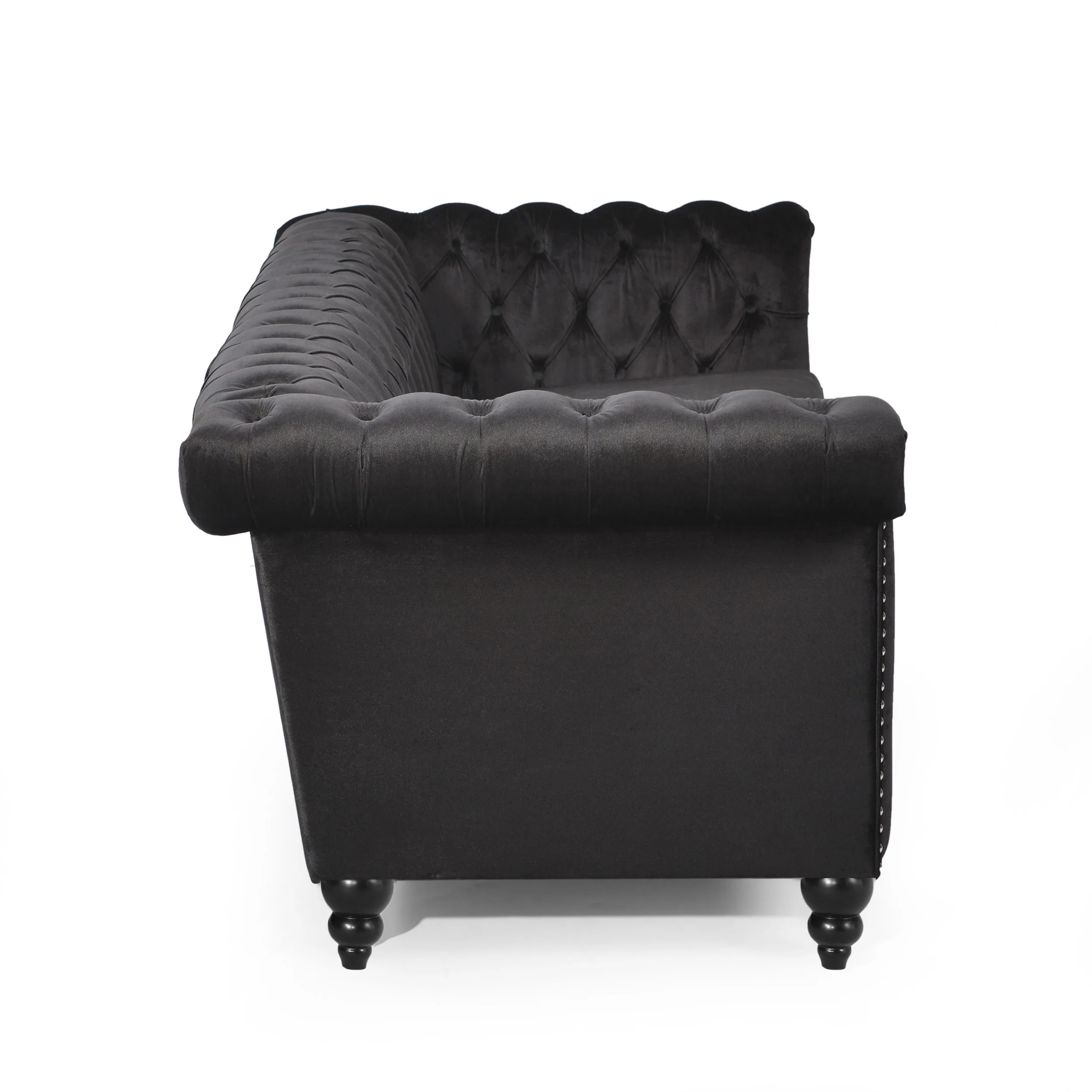 Zyiere Tufted Chesterfield 3 Seater Sofa - furnishings