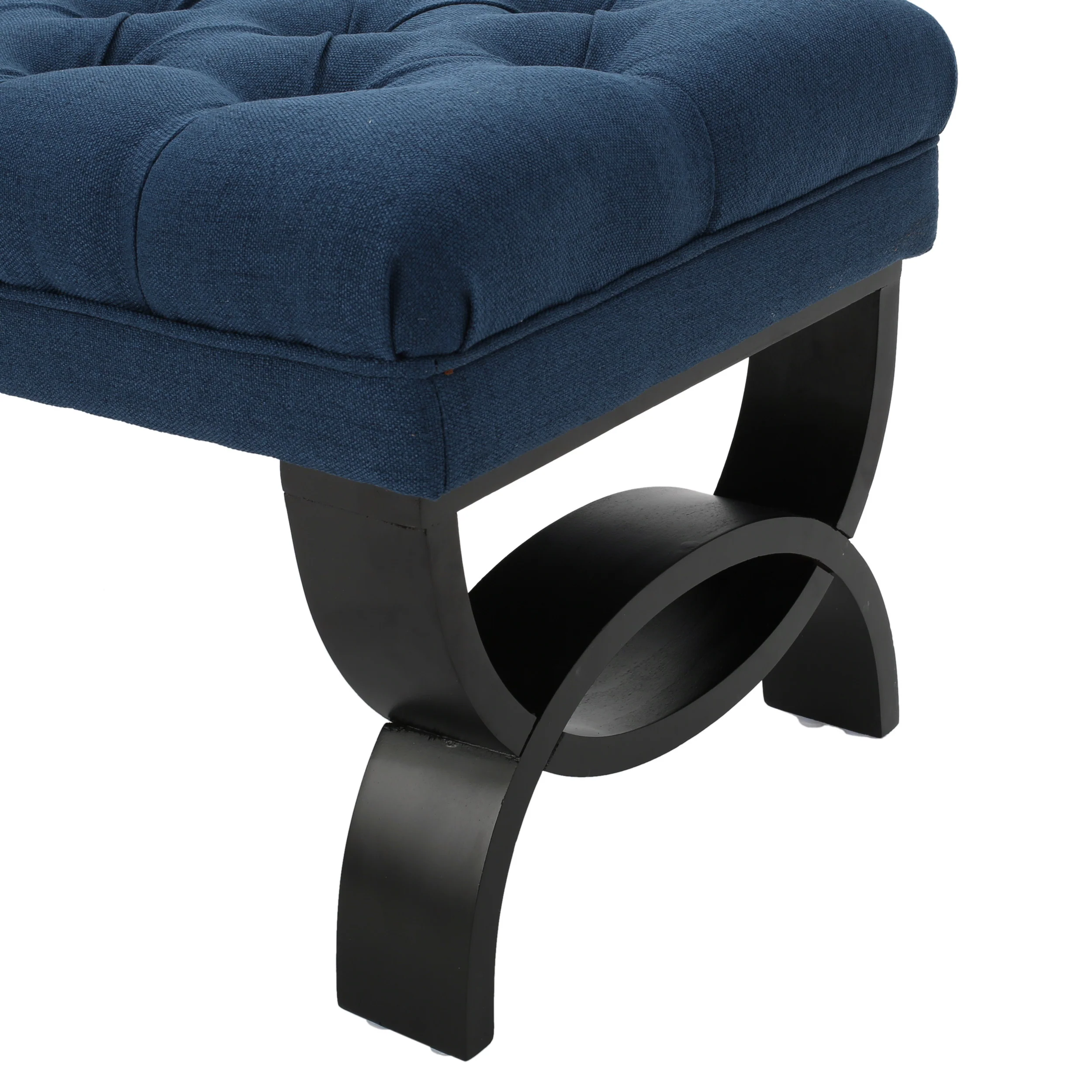 Reddington Tufted Fabric Ottoman Bench - furnishings